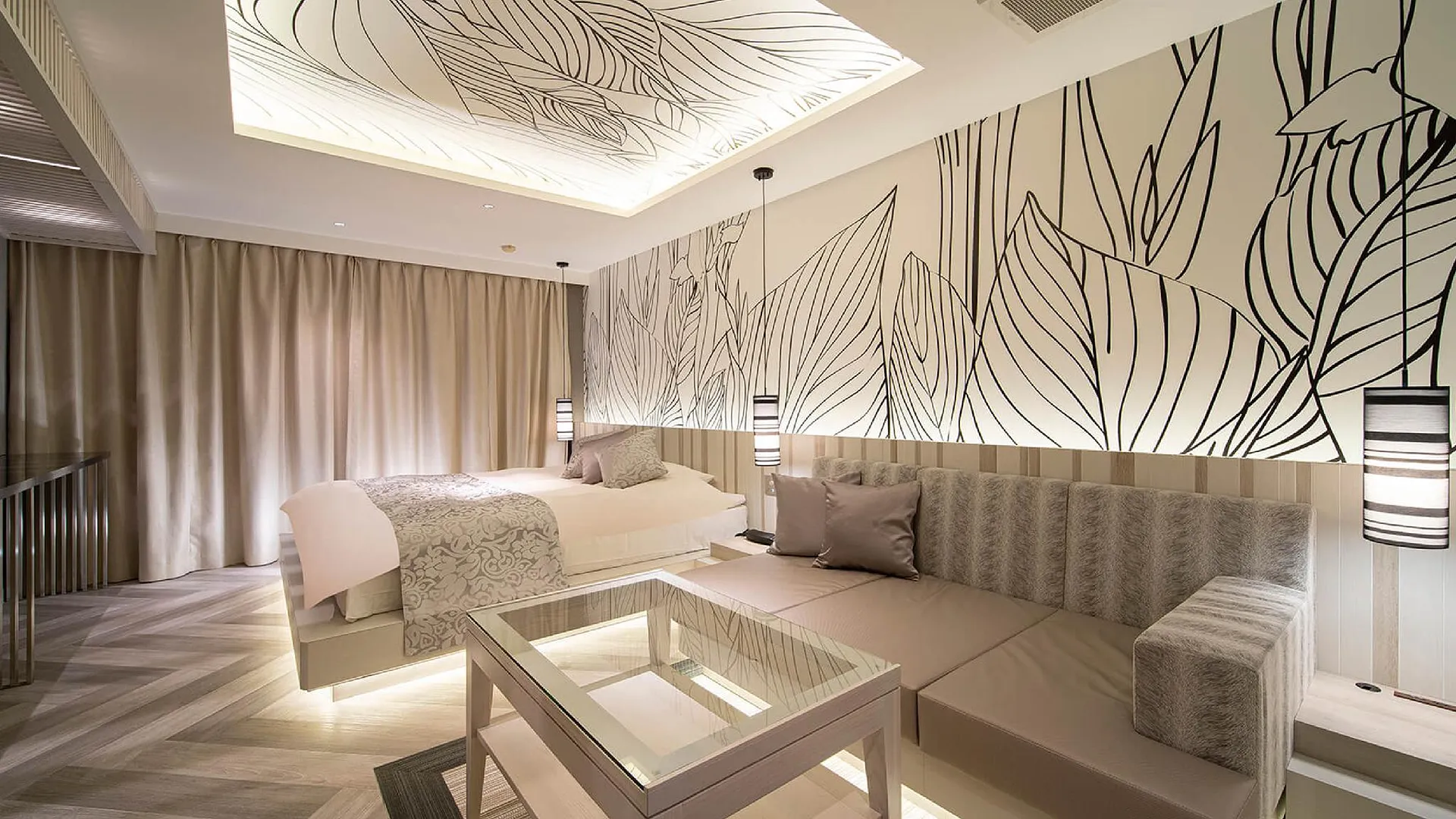 고베 호텔 U's 고우로엔 2성급 호텔 스위트룸