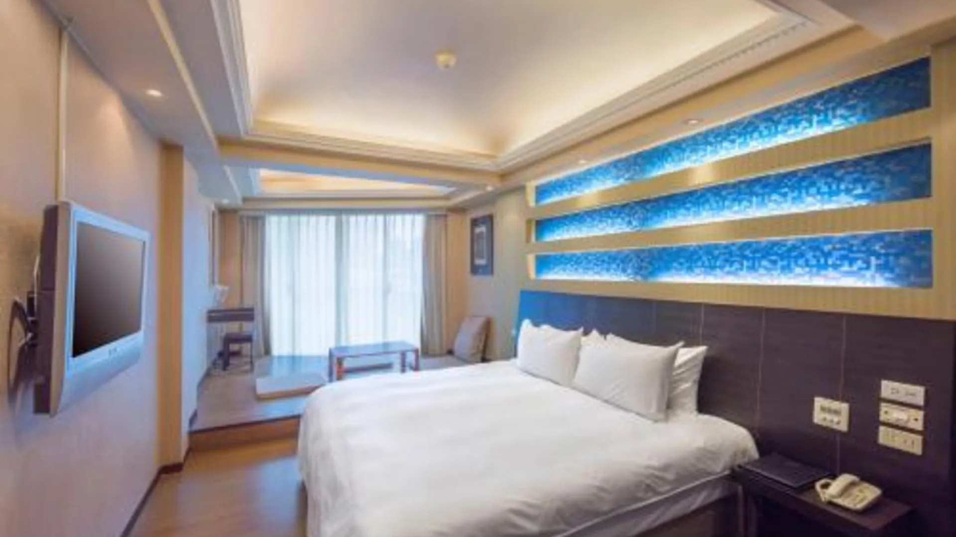 타이베이 비탄 호텔 3성급 호텔 전망