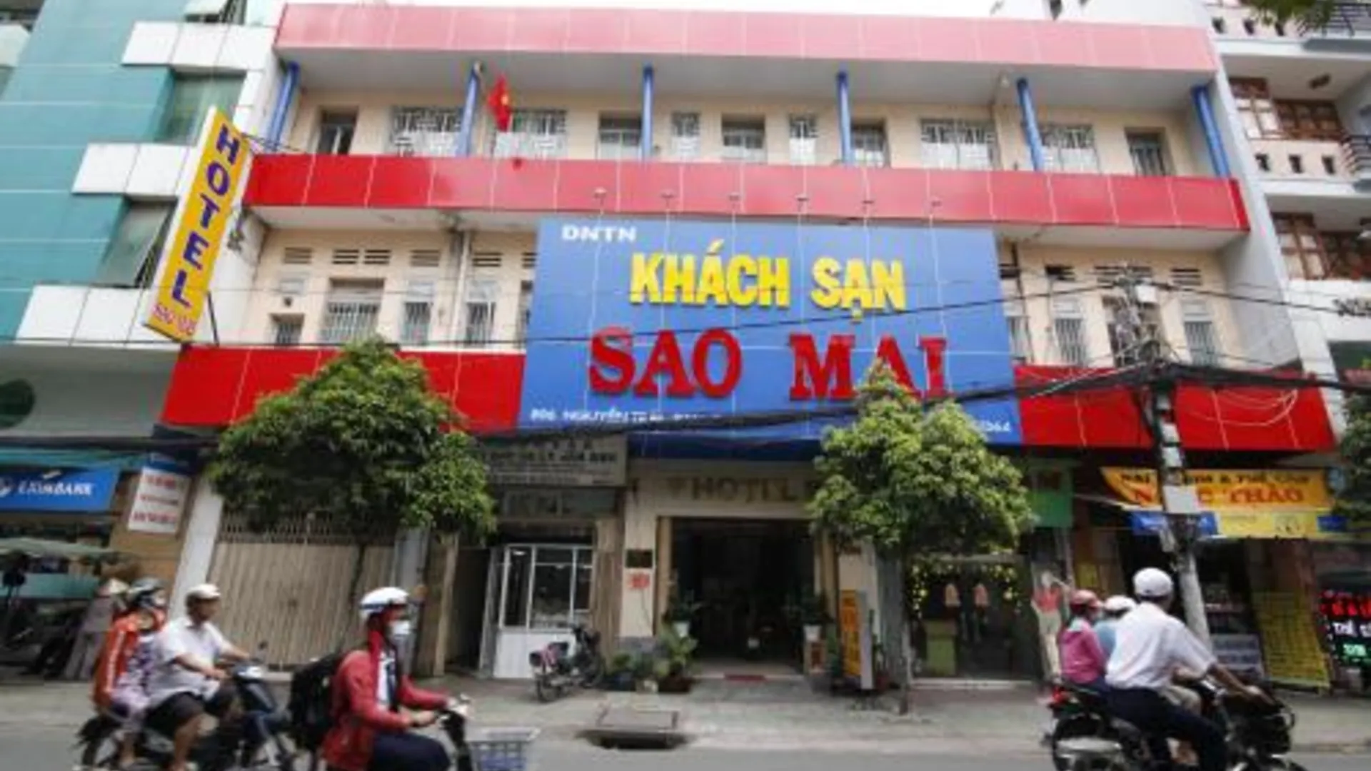 호치민 사오 마이 896 호텔 1성급 호텔 전망