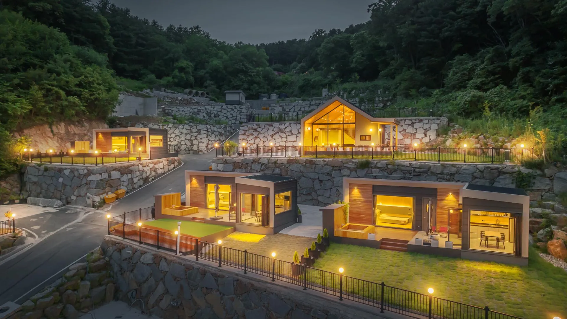 가평 가평 라빌라알바니 2성급 게스트하우스 객실