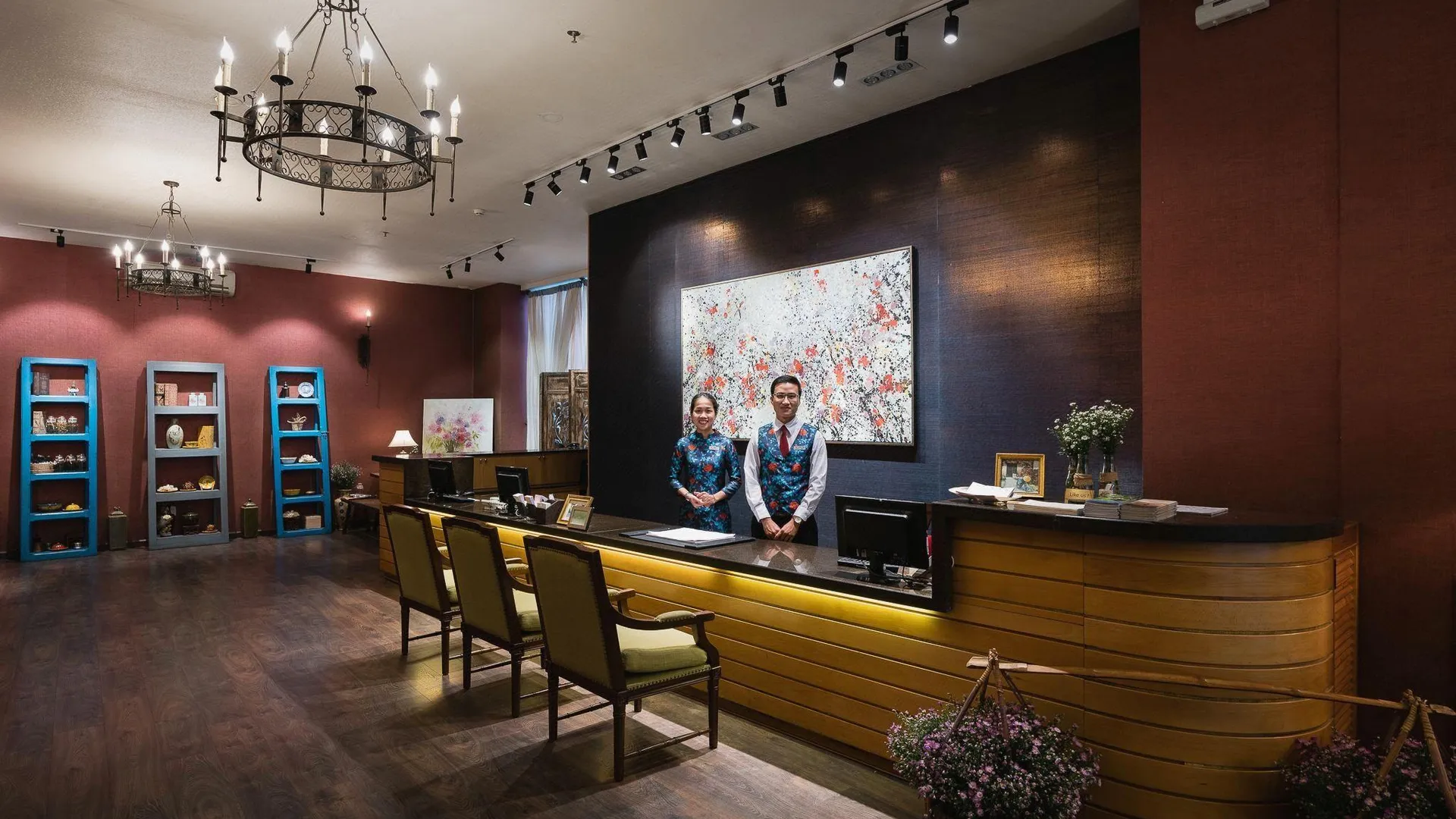 호치민 아시안 루비 호텔 앤 스파 3성급 호텔 로비