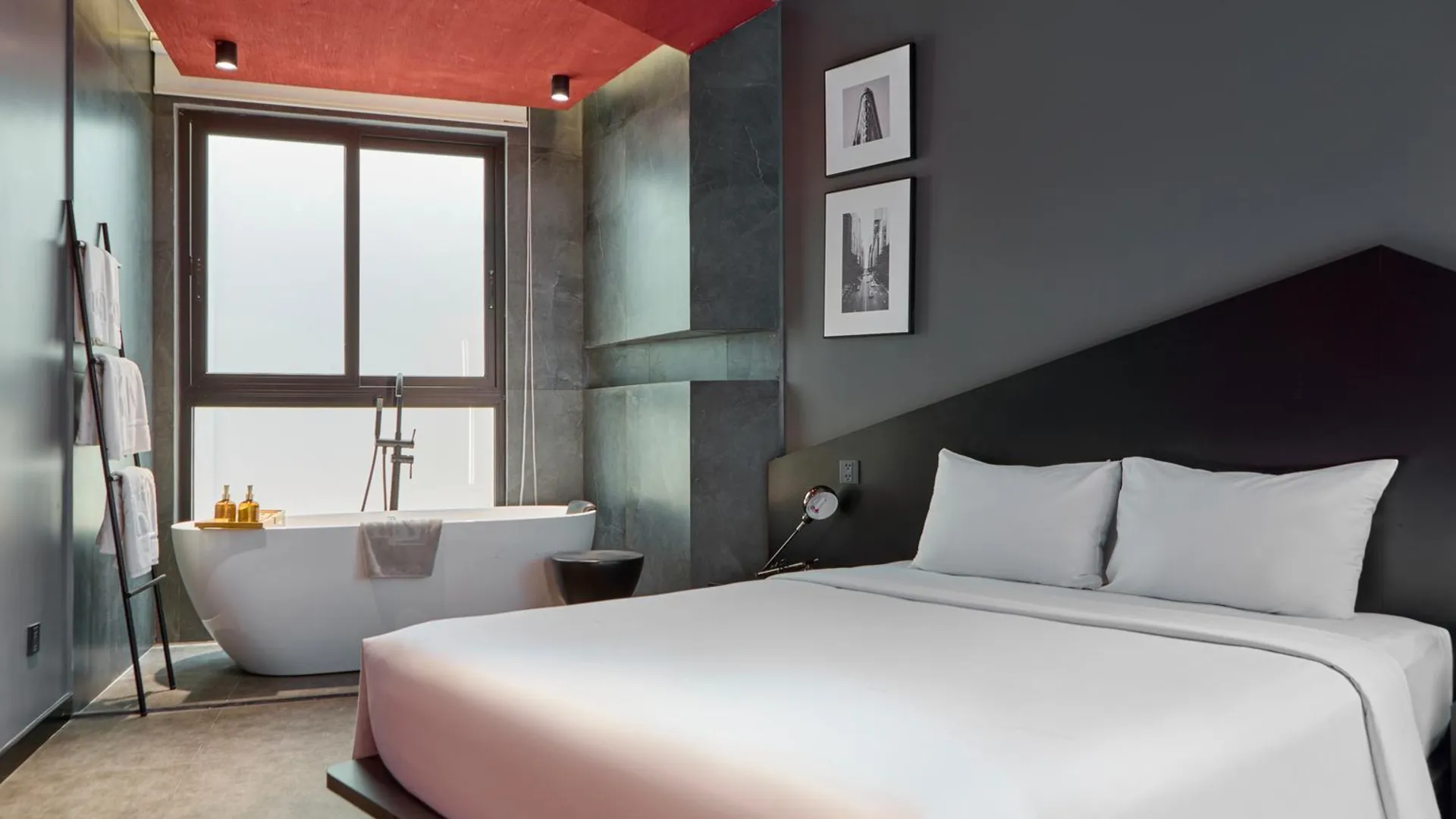 호치민 킨 원더 탄빈, 더 마운틴 3성급 게스트하우스 스위트룸