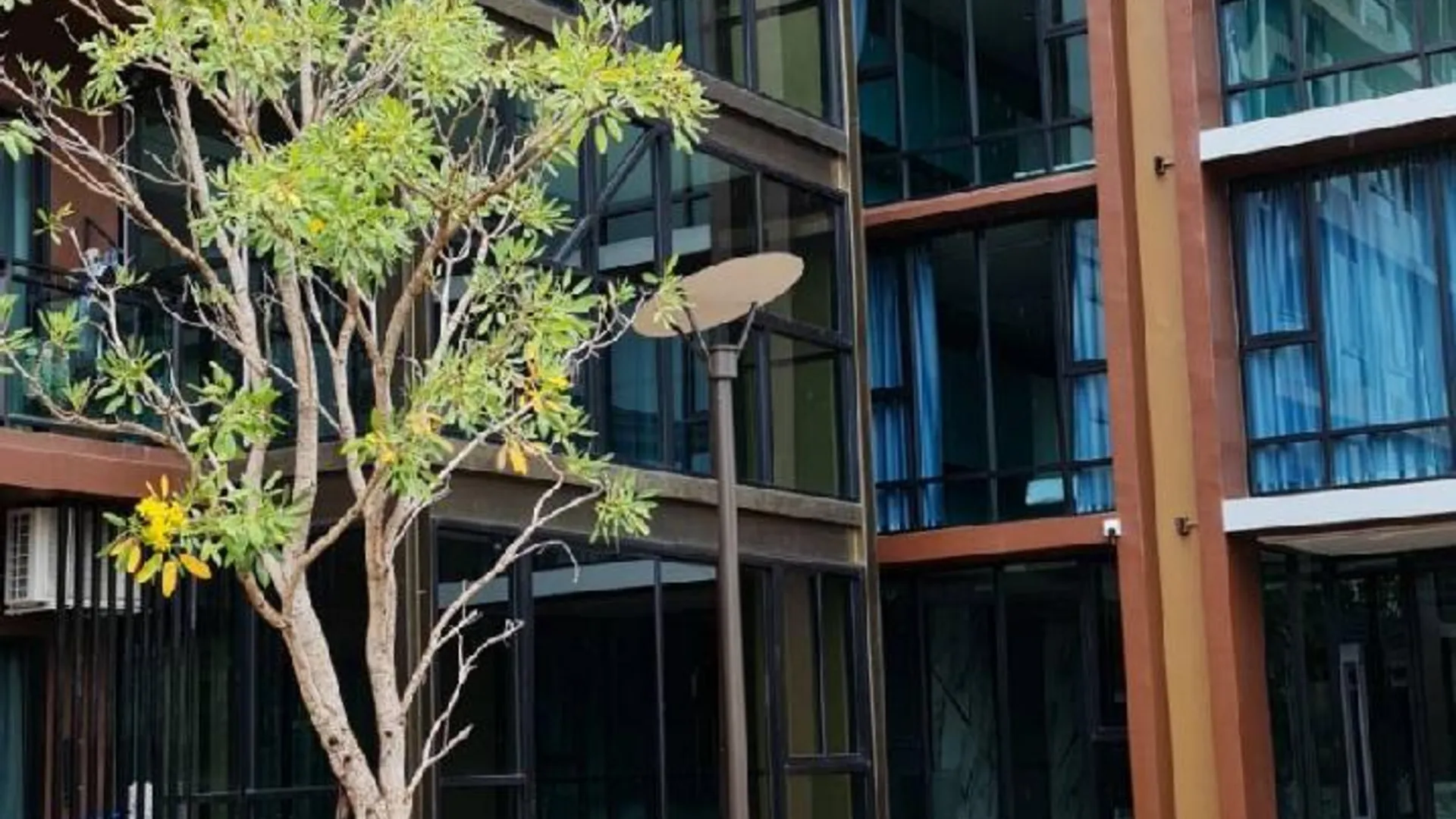 방콕 사우스 톤부리의 스튜디오 아파트먼트 (22m², 프라이빗 욕실 1개) 3성급 싱글룸 레스토랑