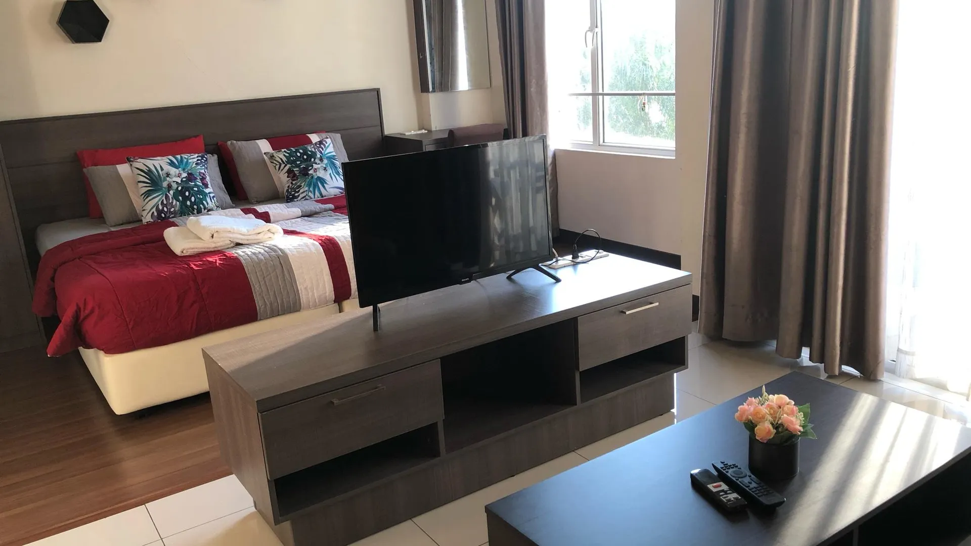 말라카 아에르 크로의 스튜디오 프라이빗 하우스 (495m², 프라이빗 욕실 1개) 3성급 싱글룸 전망