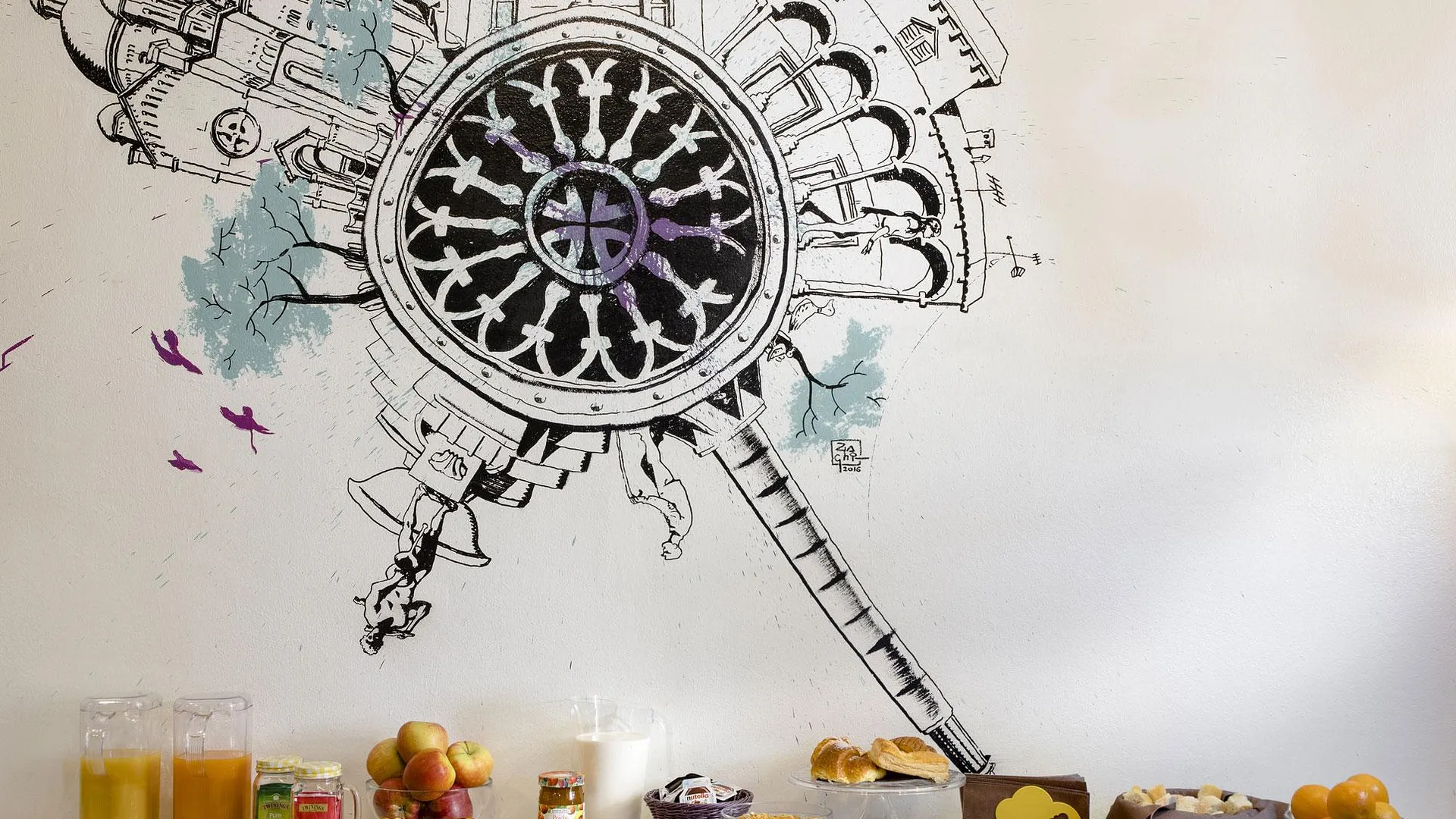 모데나 호스텔 모데나 산 필리포 네리 3성급 호텔 객실