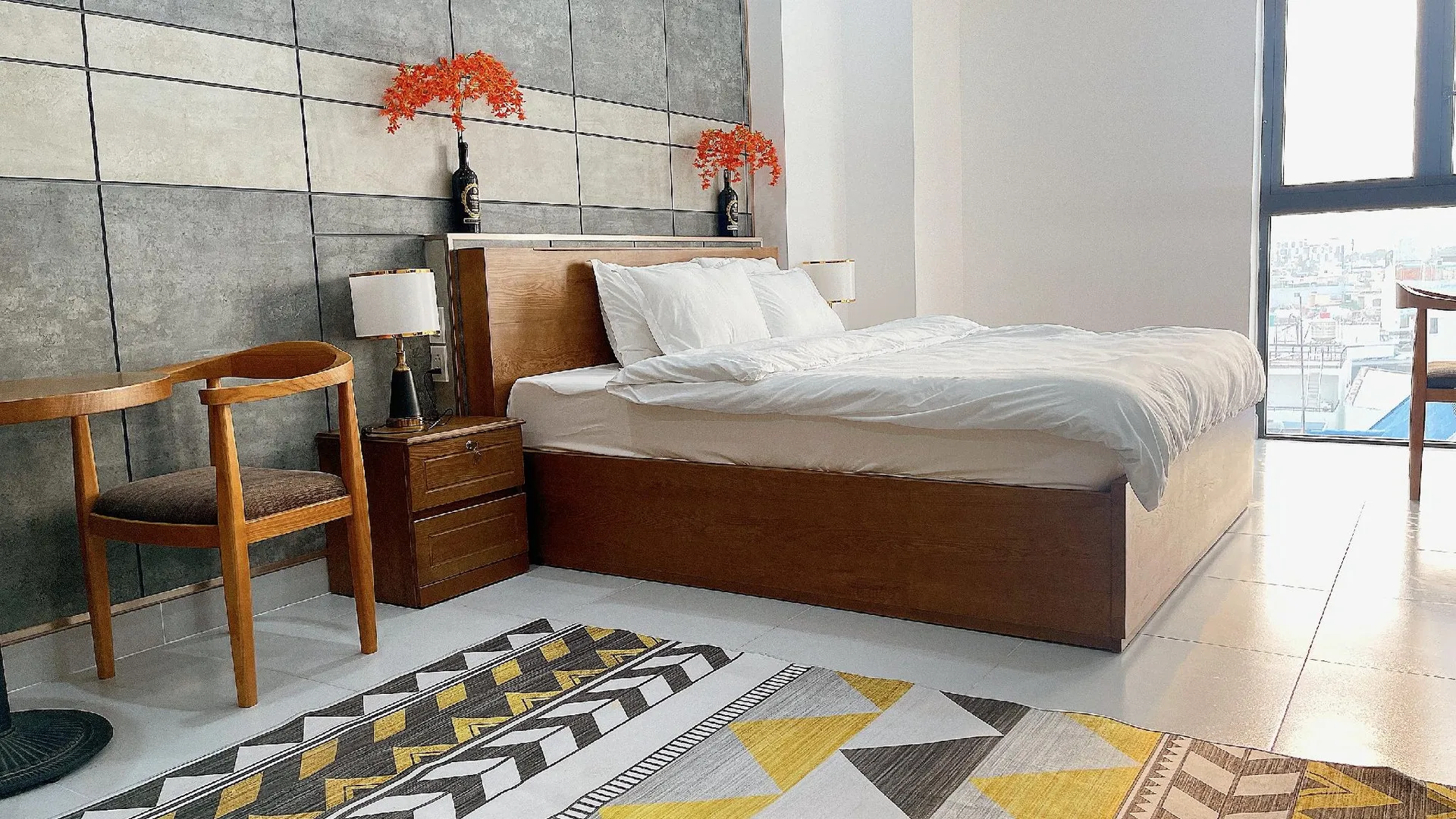 호치민 낫딘 홈 4성급 호텔 객실