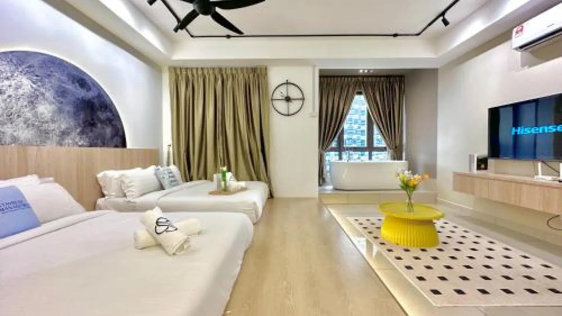 말라카 발리 레지던스 씨뷰 스위트 멜라카 5성급 게스트하우스 스위트룸