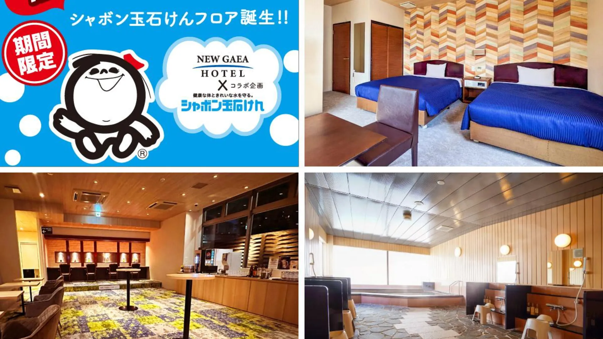 후쿠오카 호텔 뉴 가이아 야쿠인 3성급 호텔 객실