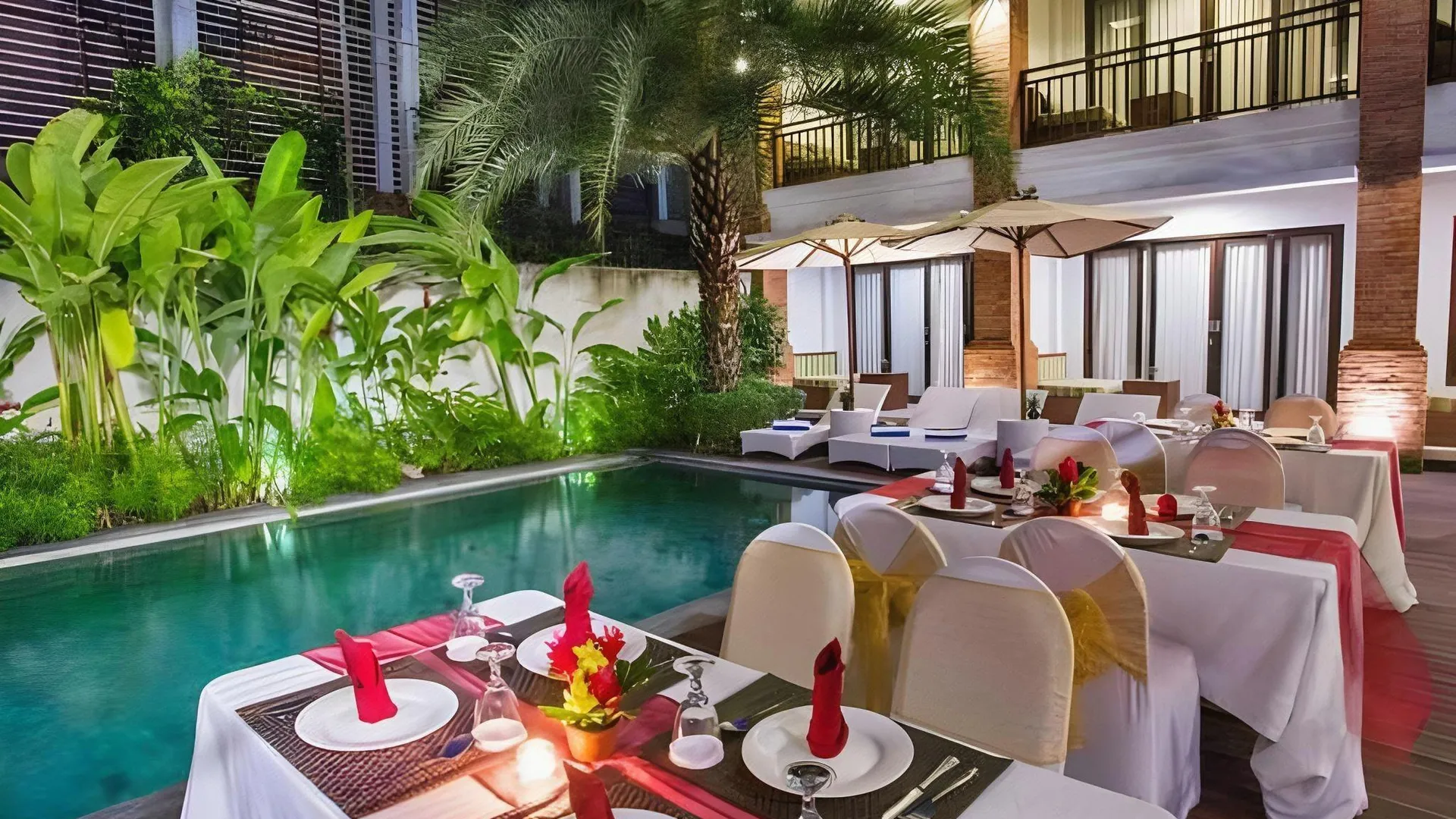 발리 캐피탈 O 1068 그랜드 미라 부티크 호텔 3성급 호텔 로비