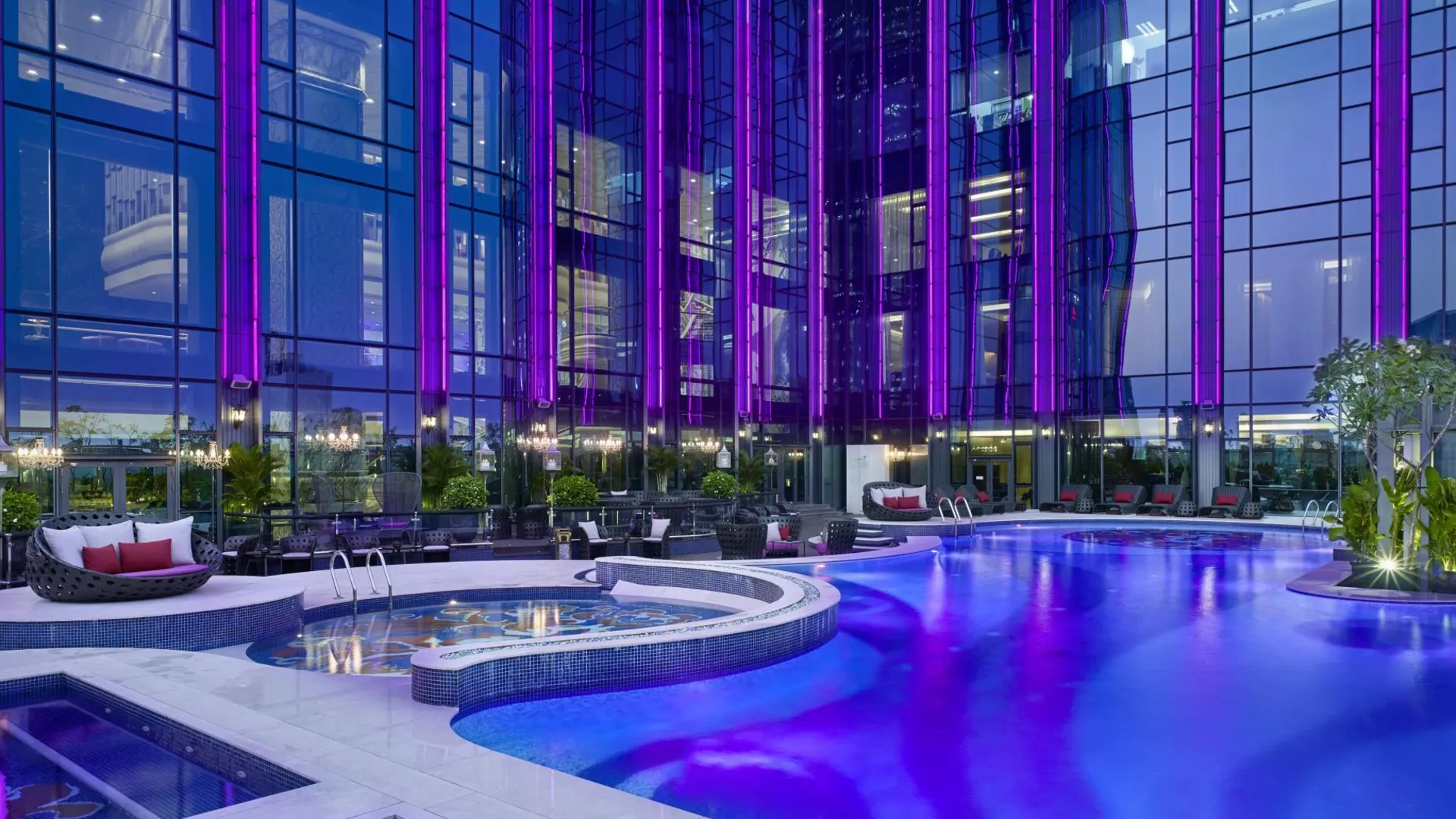 호치민 더 레버리 사이공 5성급 호텔 레스토랑