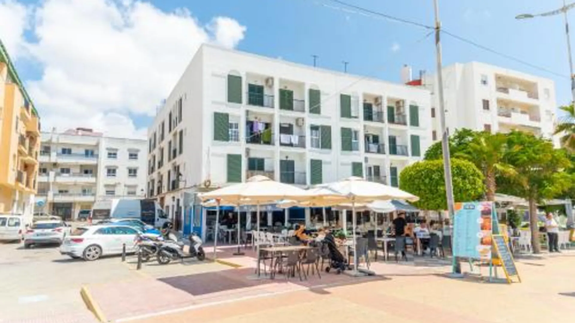 발베이트 Apartamento Estudio Acuario Frente Mar 4성급 싱글룸 레스토랑