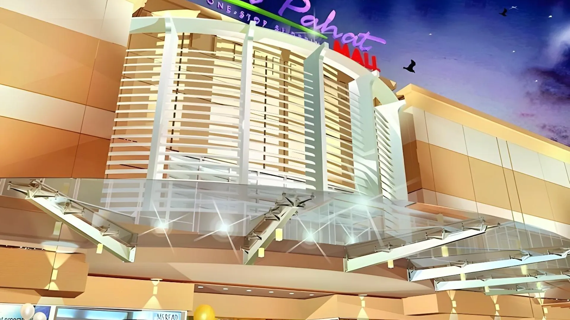 바투 파핫 바투 파핫 시티 센터의 프라이빗 하우스 (799m², 침실 2개, 프라이빗 욕실 2개) 2성급 싱글룸 수영장