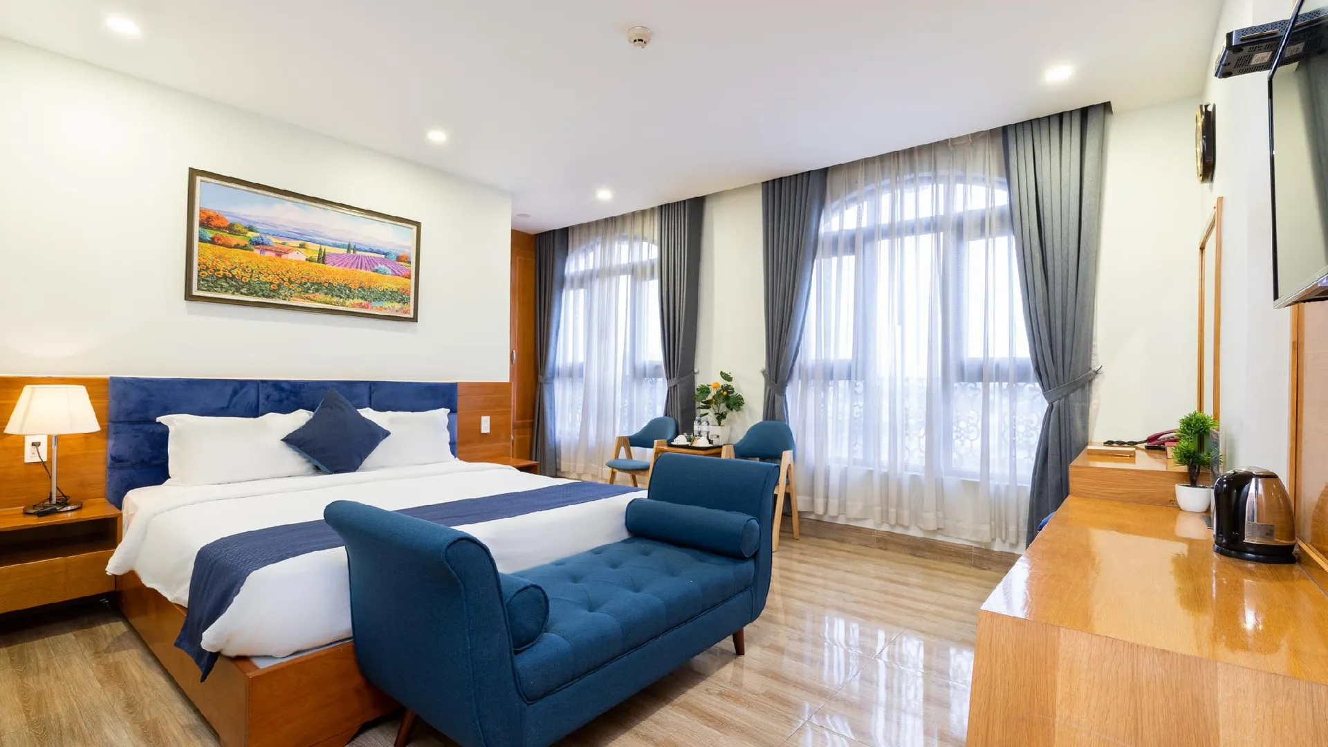 호치민 비비안 호텔 3성급 호텔 객실