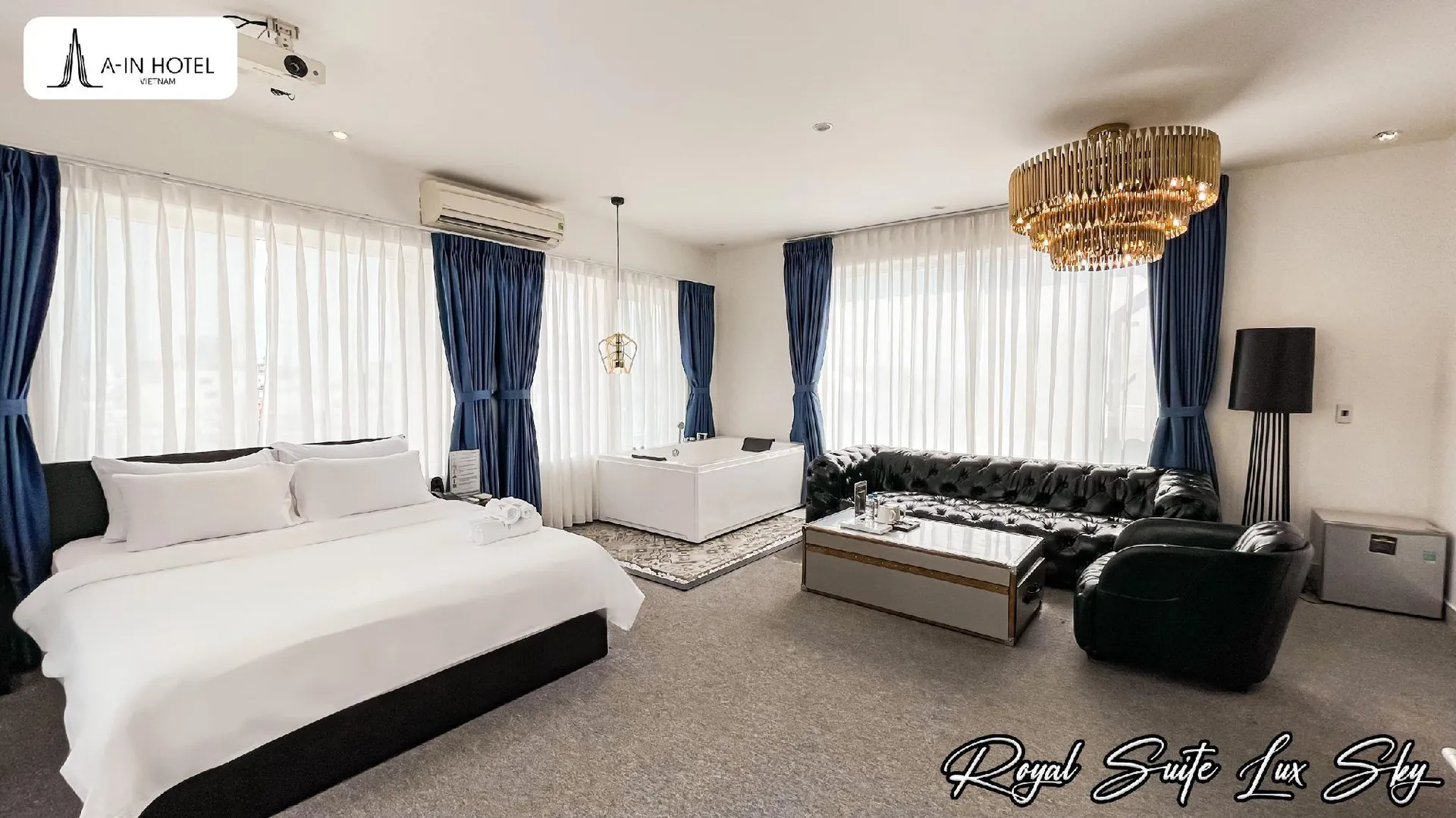 호치민 A 인 호텔 리버사이드 호텔 스위트룸