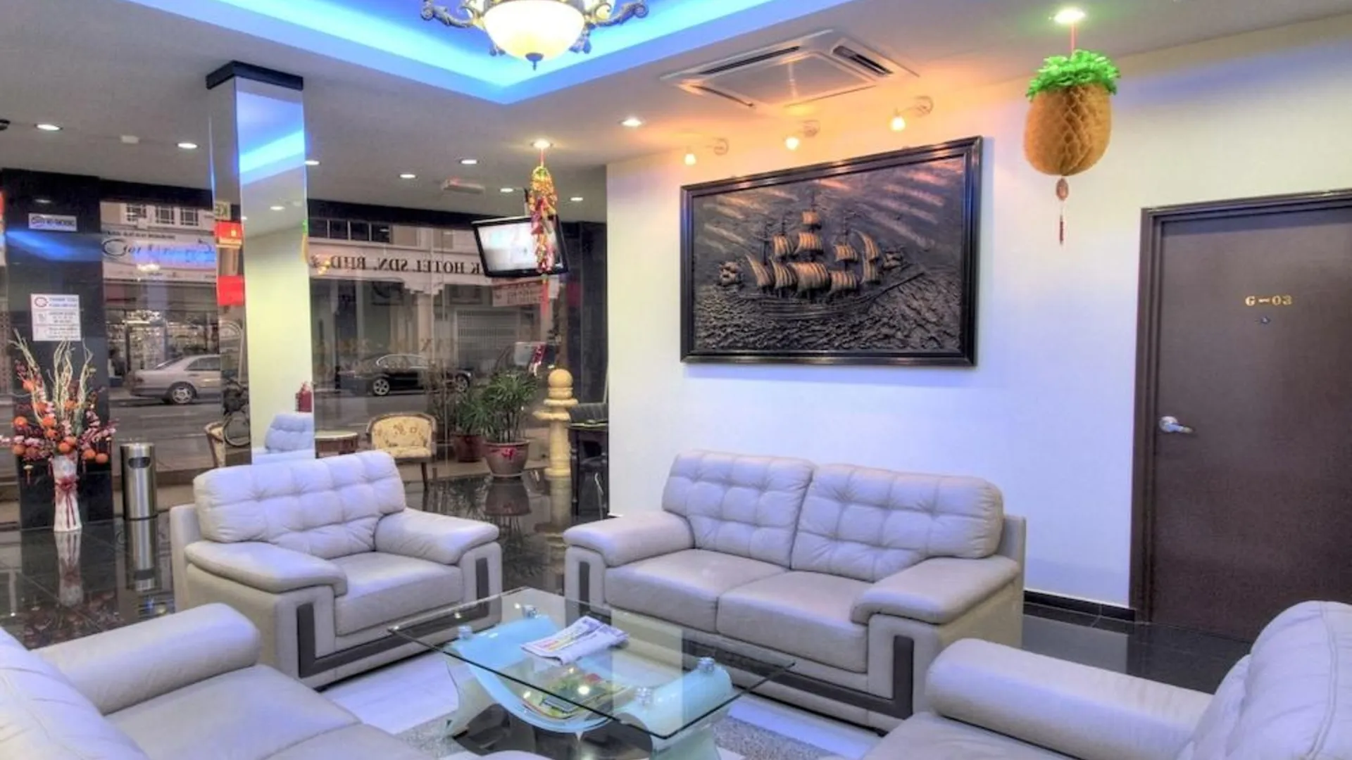 말라카 CK 호텔 1성급 호텔 로비