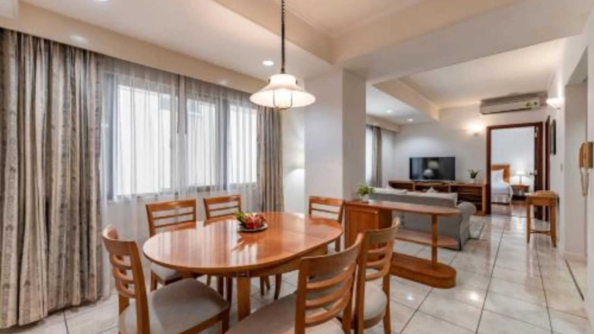 호치민 가든 뷰 코트 스위트 호치민 시티 4성급 호텔 전망