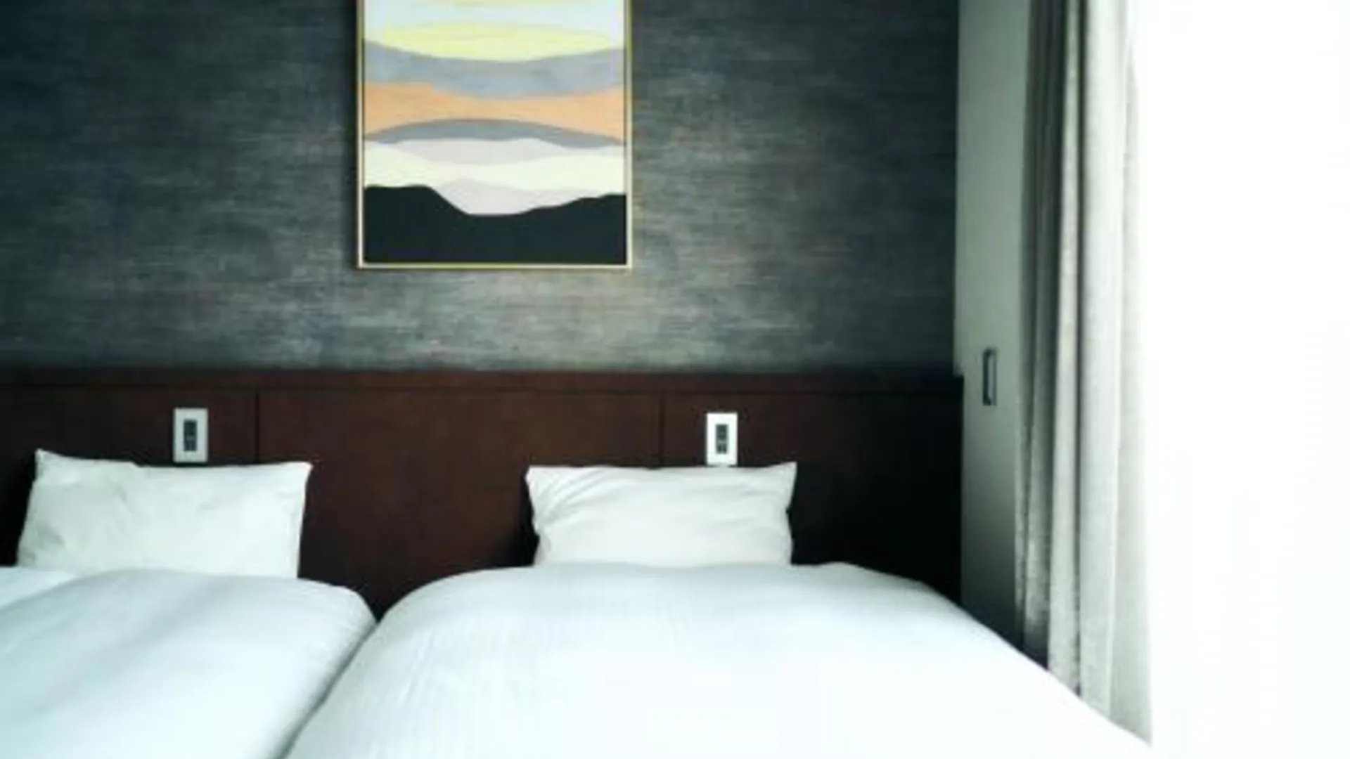 교토 Rakuten STAY Kyoto Station Twin Room with ceiling projector 3성급 호텔 스위트룸