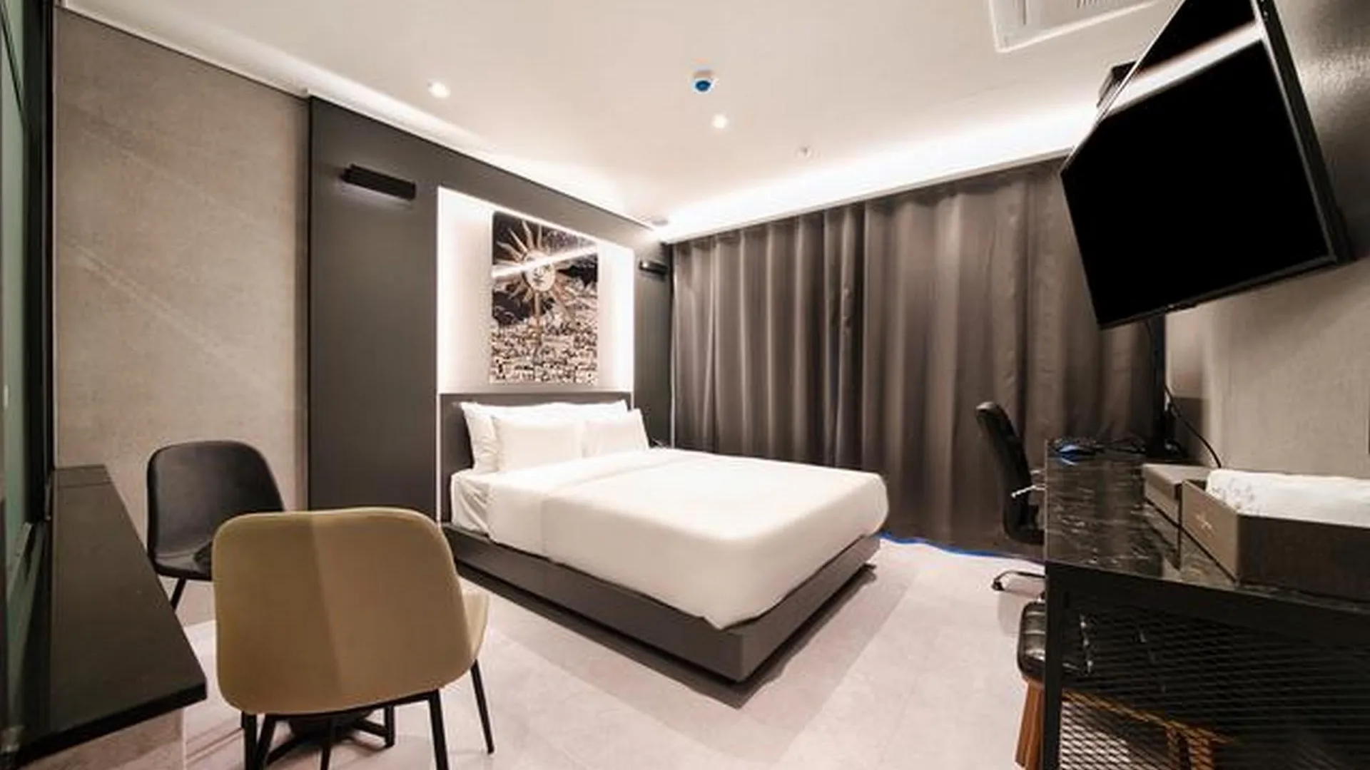 용인 에버랜드역 호텔 헤르메스 호텔 객실