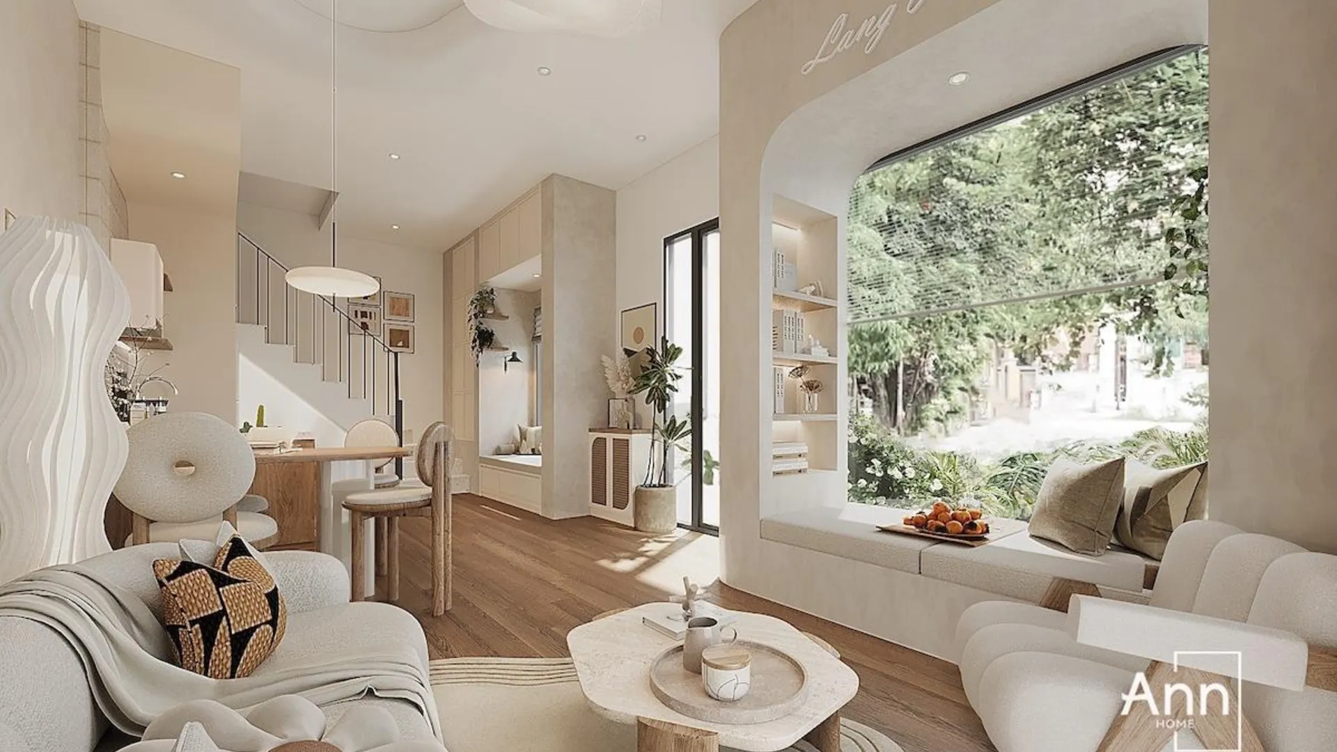 호치민 5군의 아파트먼트 (50m², 침실 1개, 프라이빗 욕실 1개) 4성급 싱글룸 로비