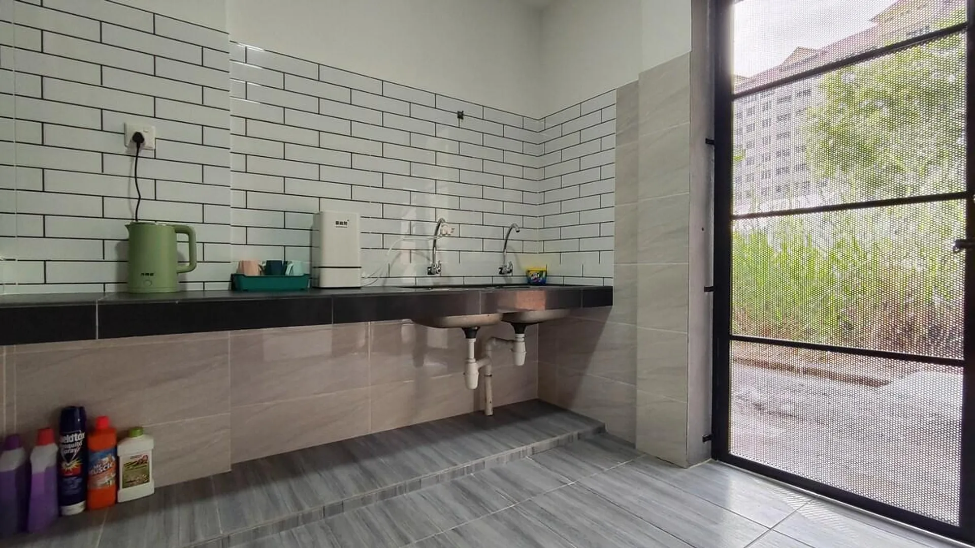 포트 딕슨 타만 투아 바투의 프라이빗 하우스 (1540m², 침실 5개, 프라이빗 욕실 3개) 3성급 싱글룸 레스토랑