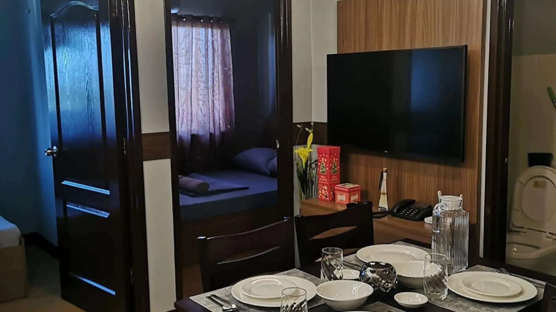 세부 세부 시티의 아파트먼트 (30m², 침실 2개, 프라이빗 욕실 1개) 5성급 게스트하우스 수영장