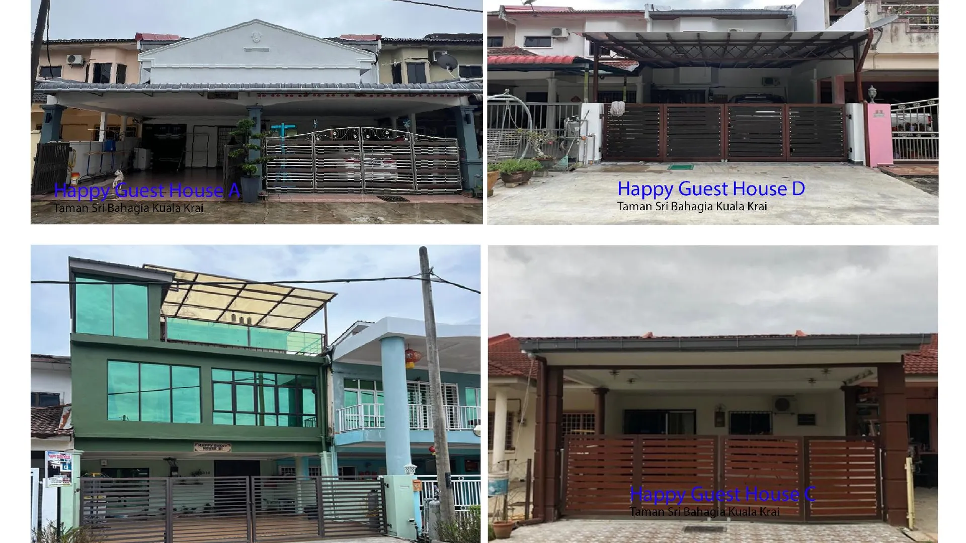 쿠알라 크라이 해피 게스트하우스 (쿠알라 크라이) 2성급 게스트하우스 객실