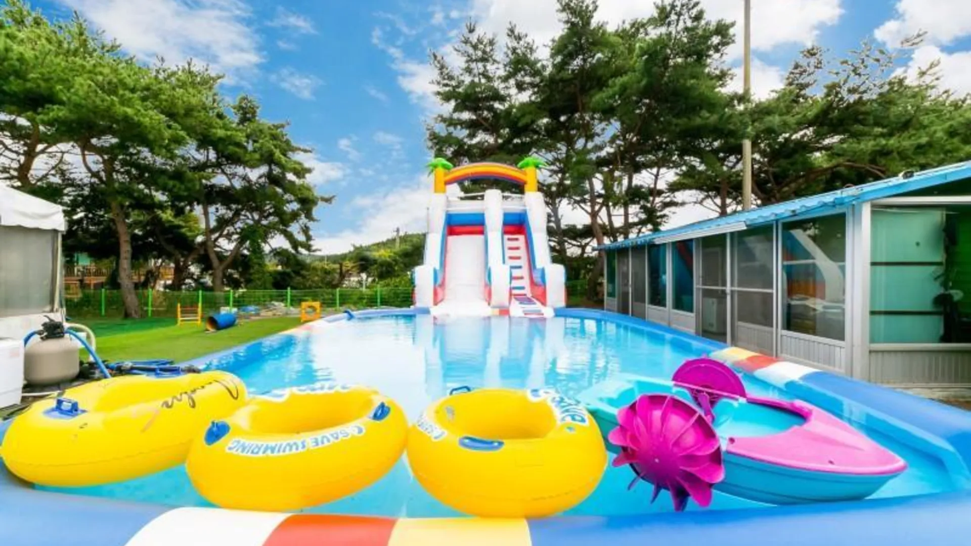 태안 태안(안면도) 해바라기해루질펜션 2성급 게스트하우스 수영장