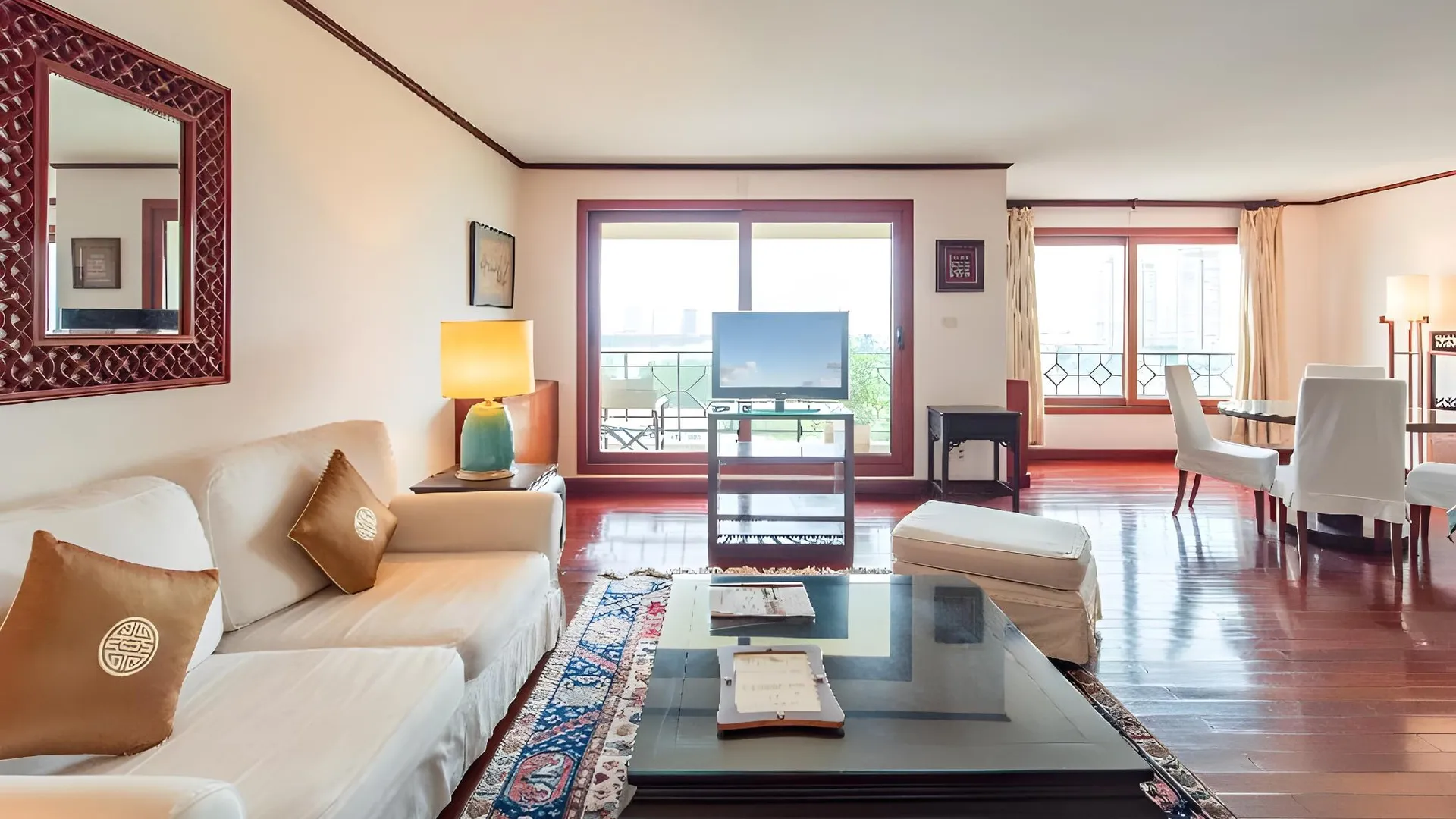 호치민 사이공 도멘 럭셔리 레지던스 4성급 호텔 객실