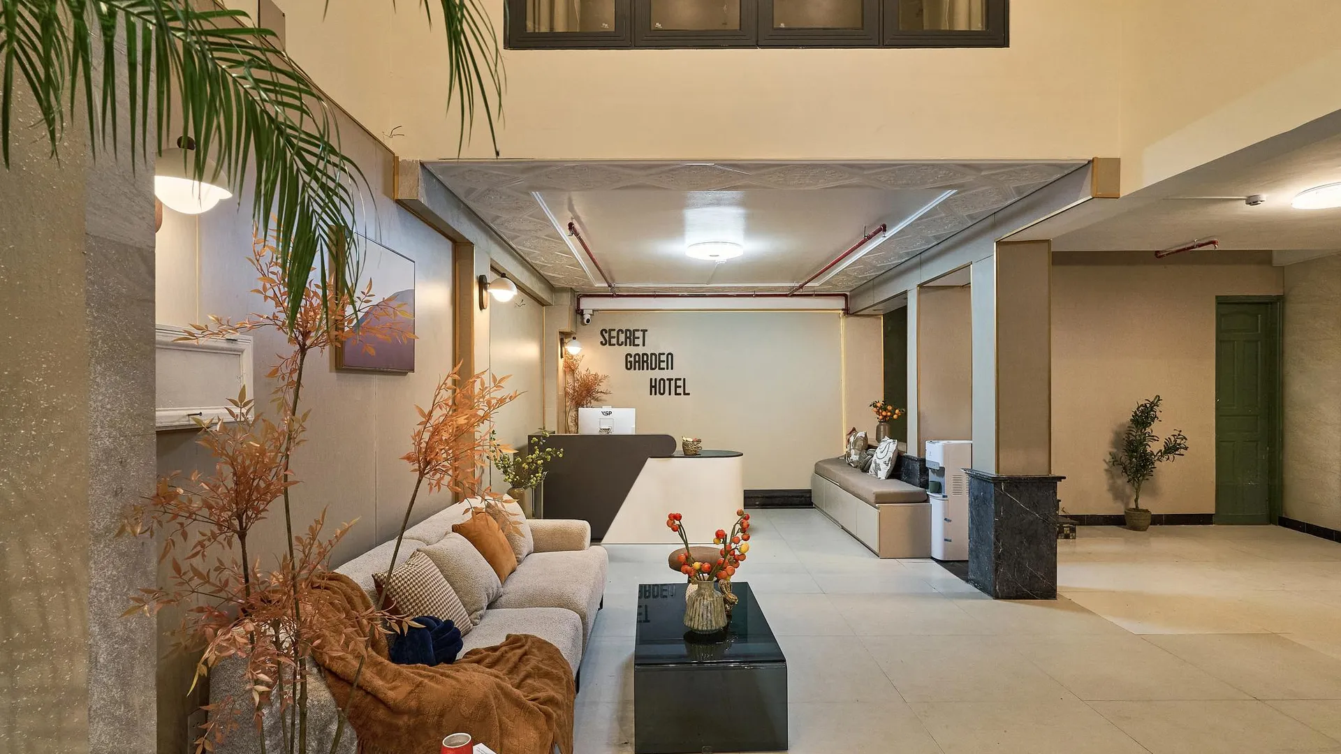 호치민 시크릿 가든 호텔 판식롱 3성급 호텔 외관