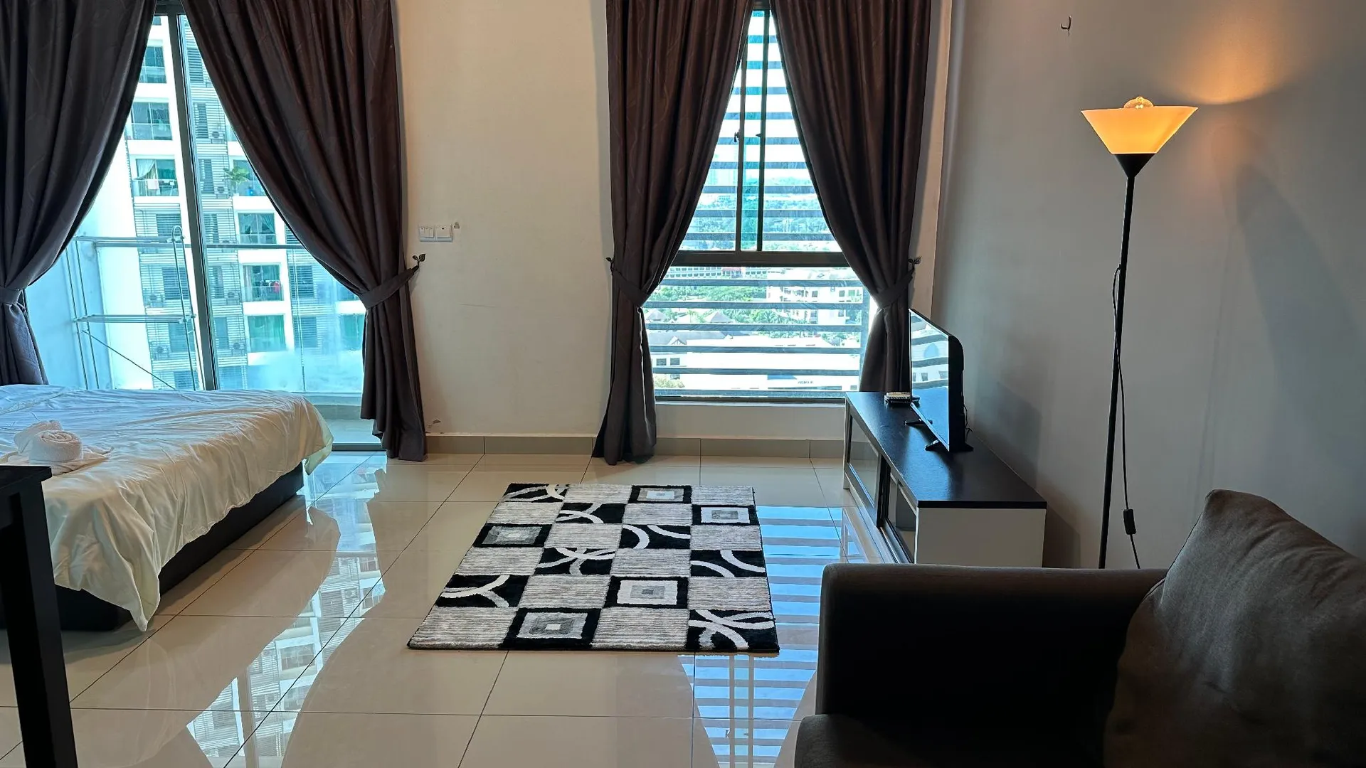 사이버자야 사이버자야의 스튜디오 아파트먼트 (48m², 프라이빗 욕실 1개) 1성급 싱글룸 외관