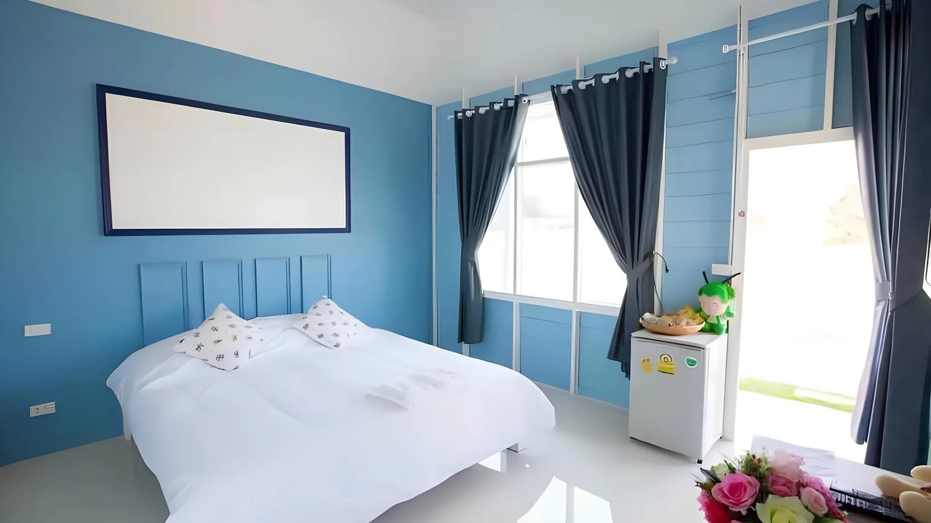 치앙라이 치앙라이 시내의 방갈로 (24m², 침실 1개, 프라이빗 욕실 1개) 4성급 싱글룸 레스토랑