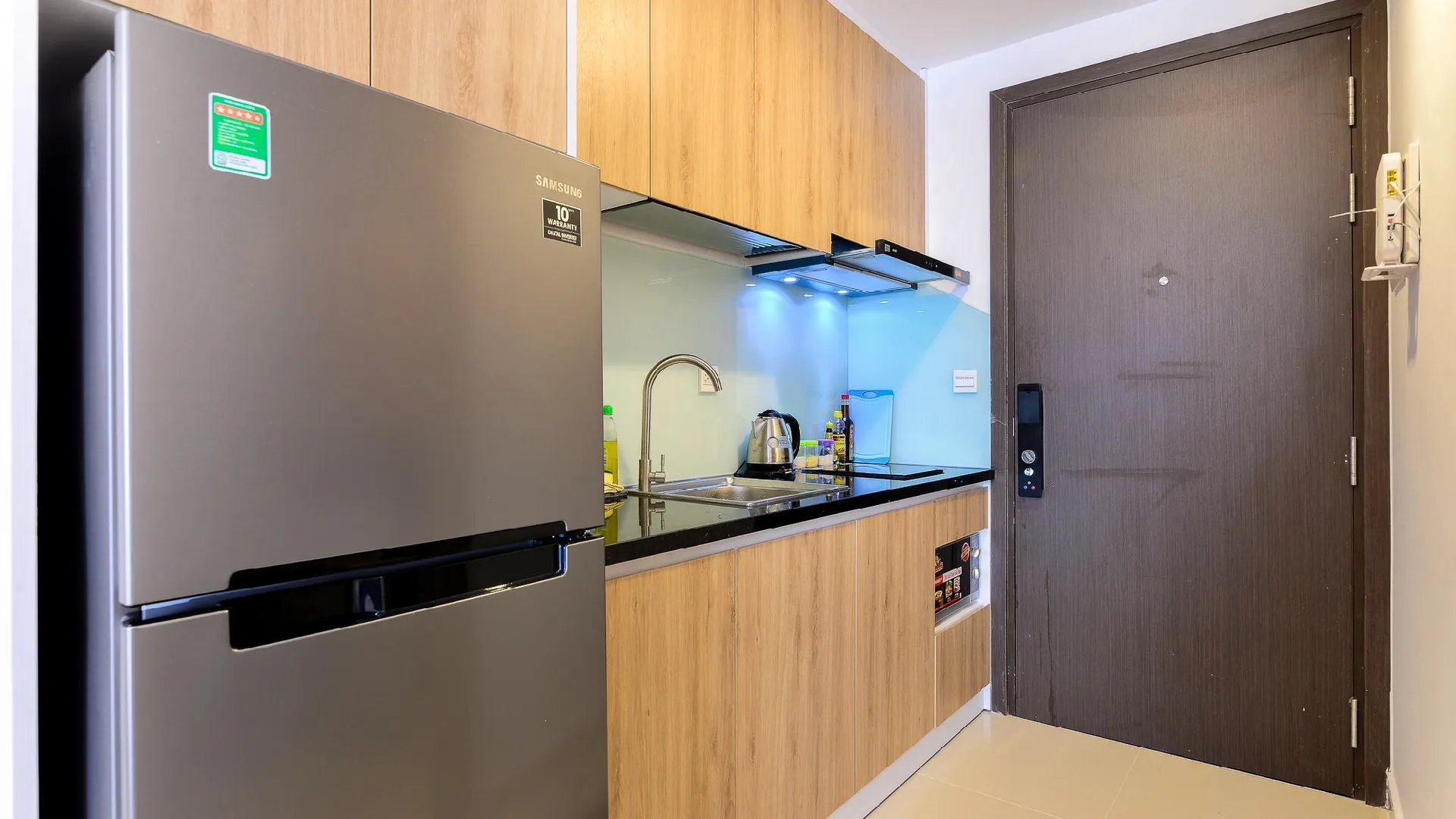 호치민 1군의 스튜디오 아파트먼트 (42m², 프라이빗 욕실 1개) 5성급 싱글룸 전망