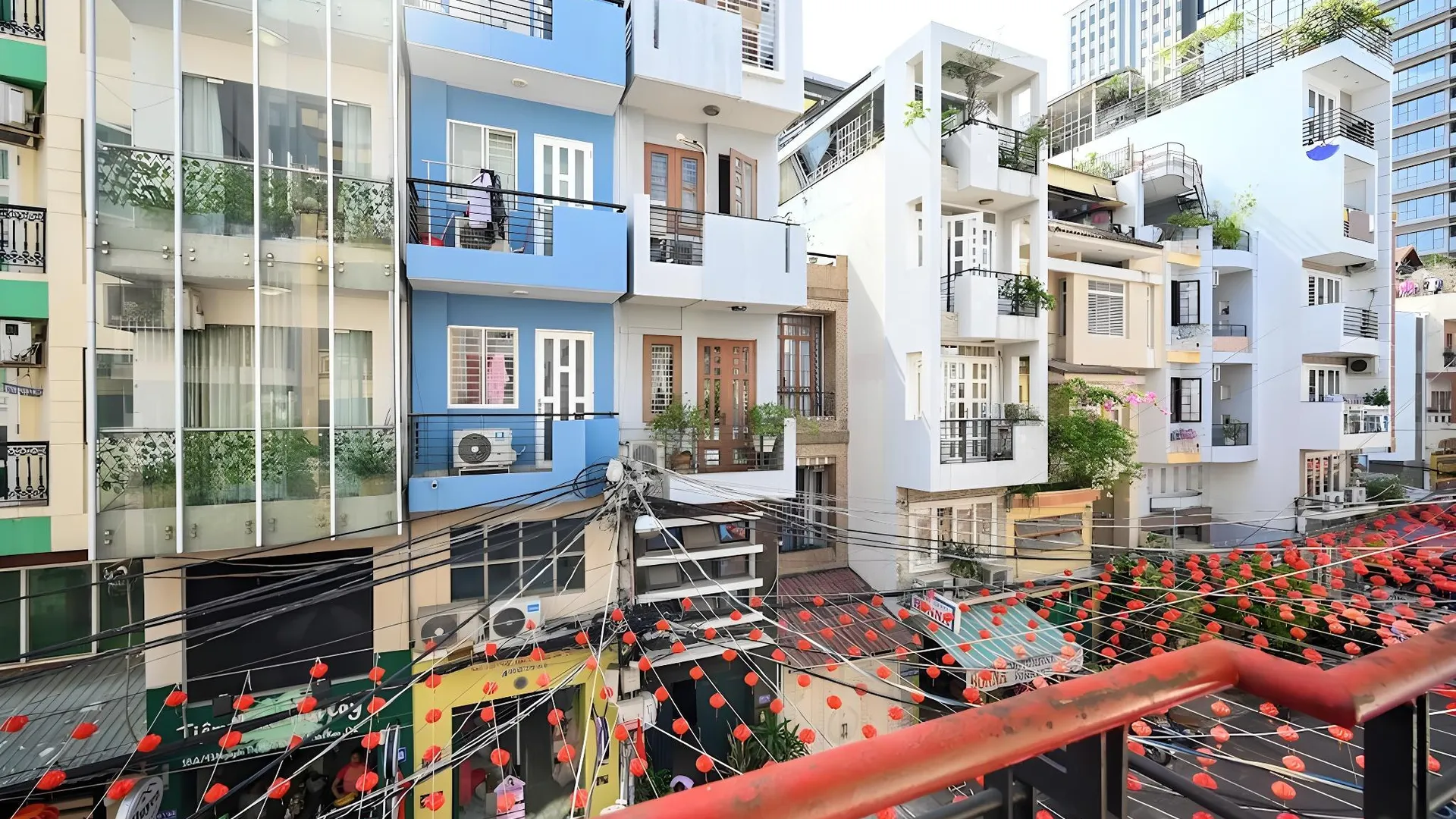 호치민 오하이오 호텔 앤 아파트먼트 3성급 호텔 수영장