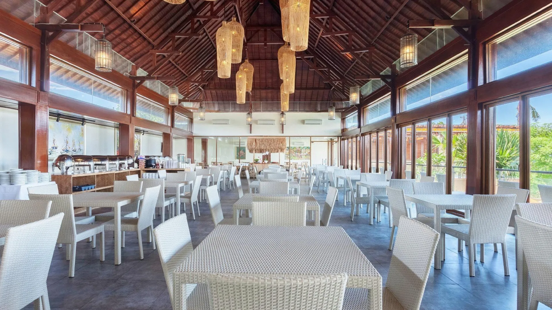 발리 d'Nusa Beach Club and Resort 4성급 호텔 로비