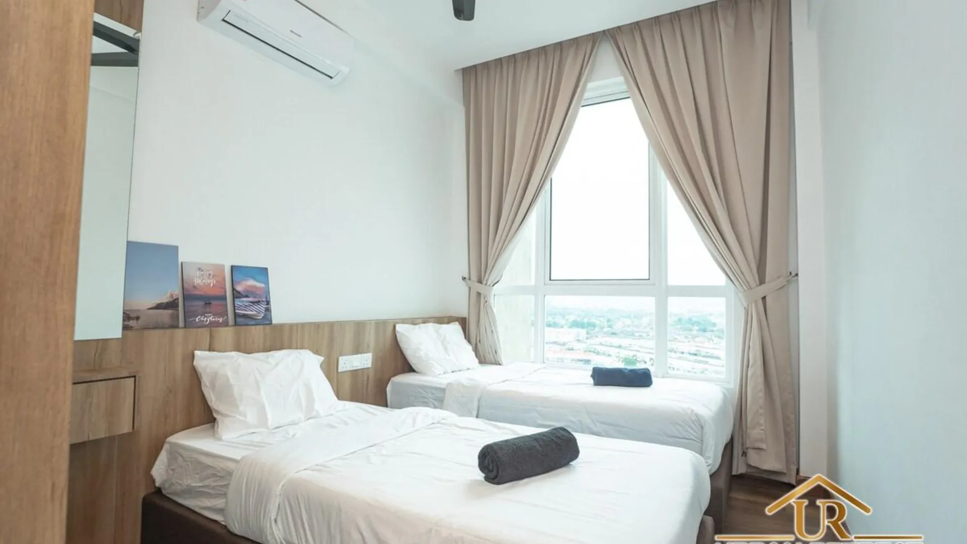 이포 캄풍 자와의 프라이빗 하우스 (m², 침실 3개, 프라이빗 욕실 2개) 2성급 싱글룸 전망