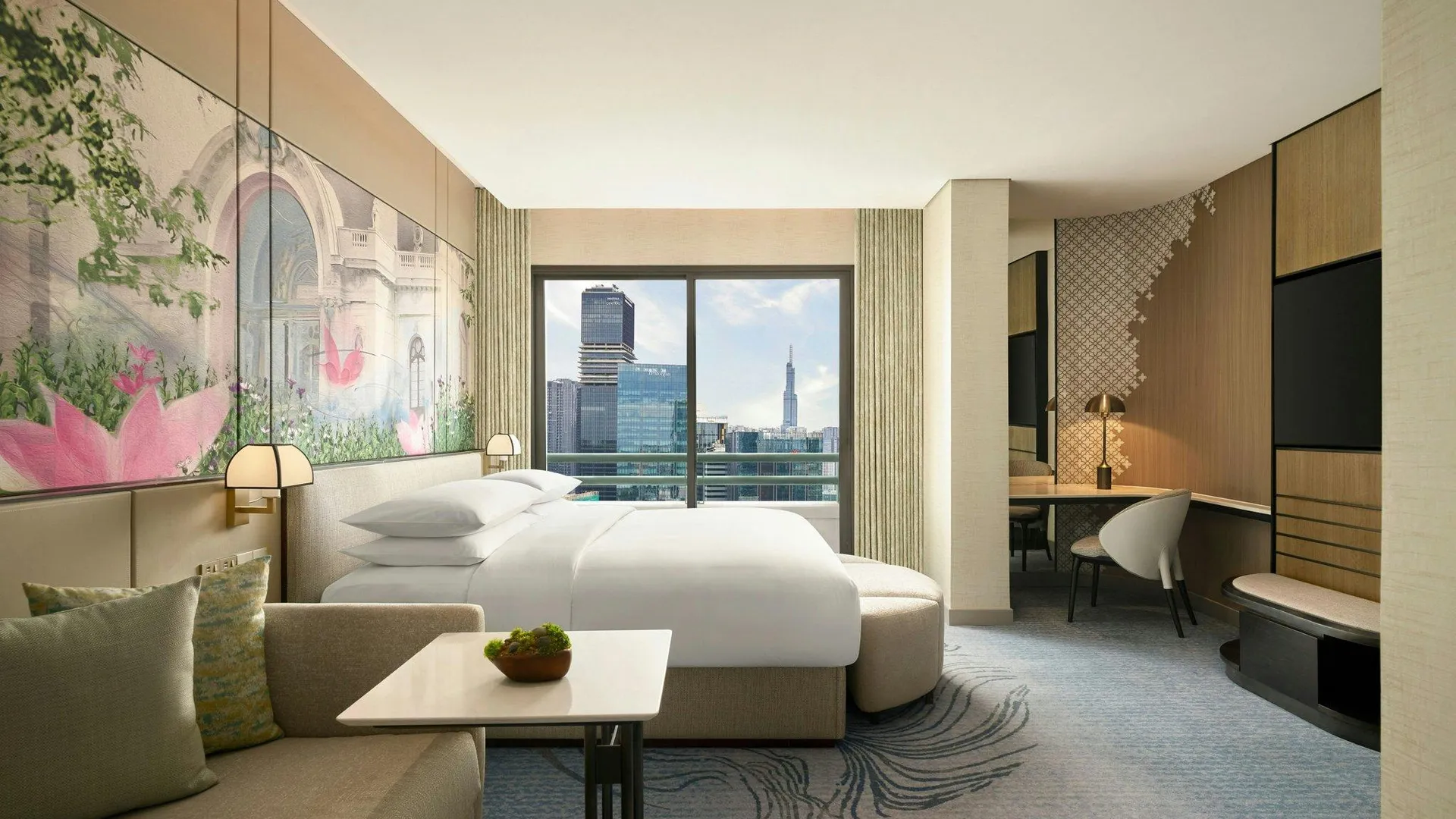 호치민 쉐라톤 사이공 그랜드 오페라 호텔 5성급 호텔 스위트룸