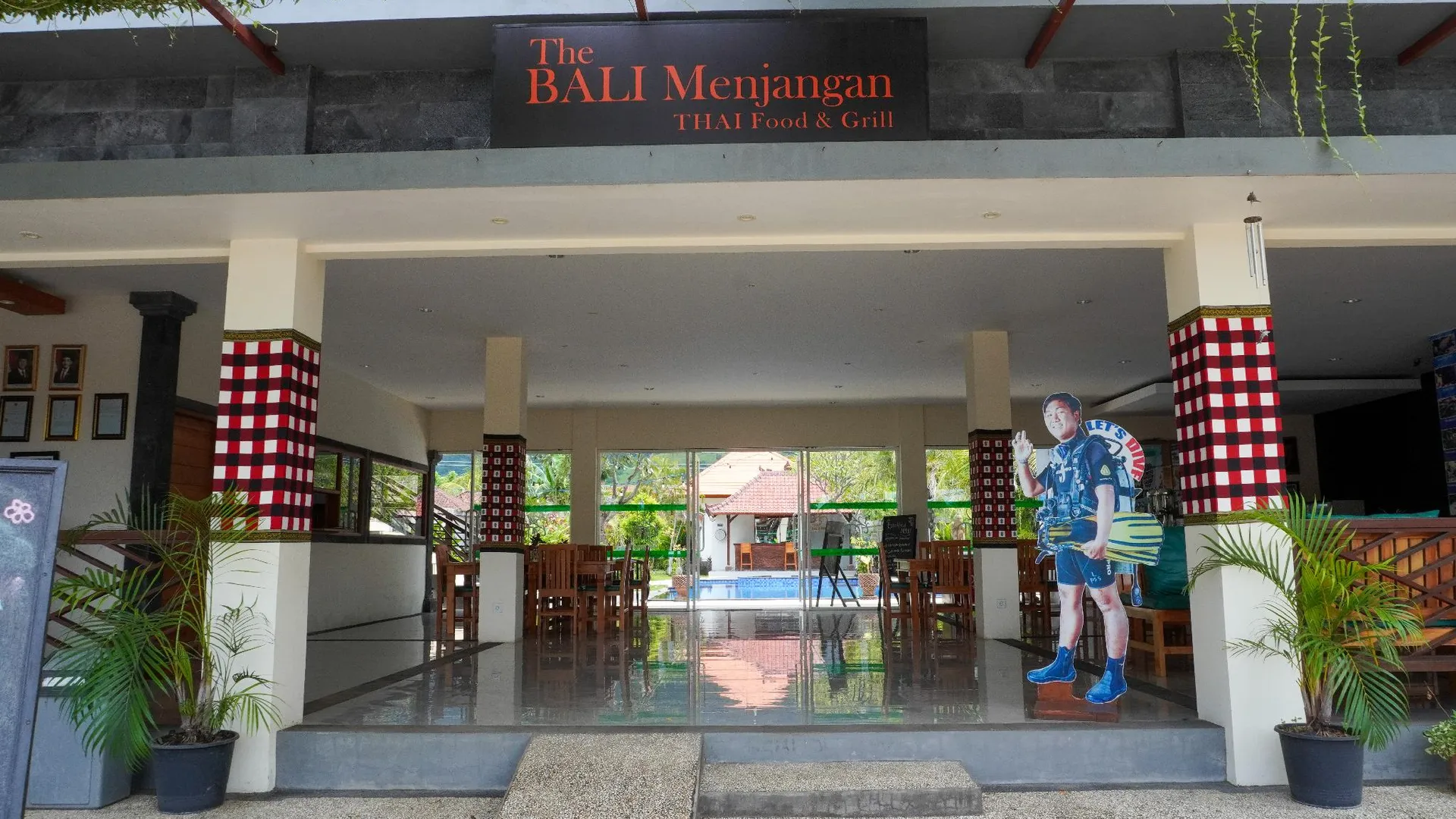 발리 더 발리 먼자간 부티크 빌라 앤 다이브 센터 3성급 호텔 수영장