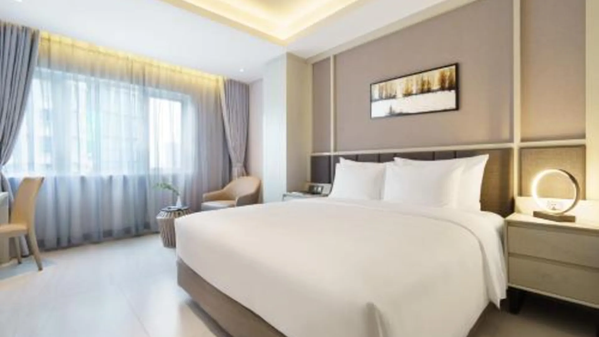 호치민 M 시티 호텔 사이공 4성급 호텔 스위트룸