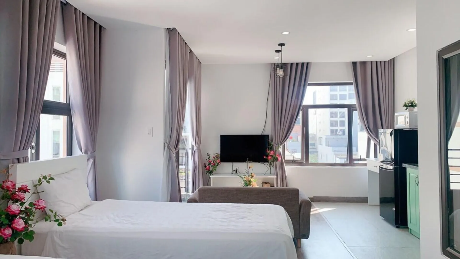 다낭 POOL Seaview 4B - Blue Sea Apartment - Near Beach 4성급 게스트하우스 객실