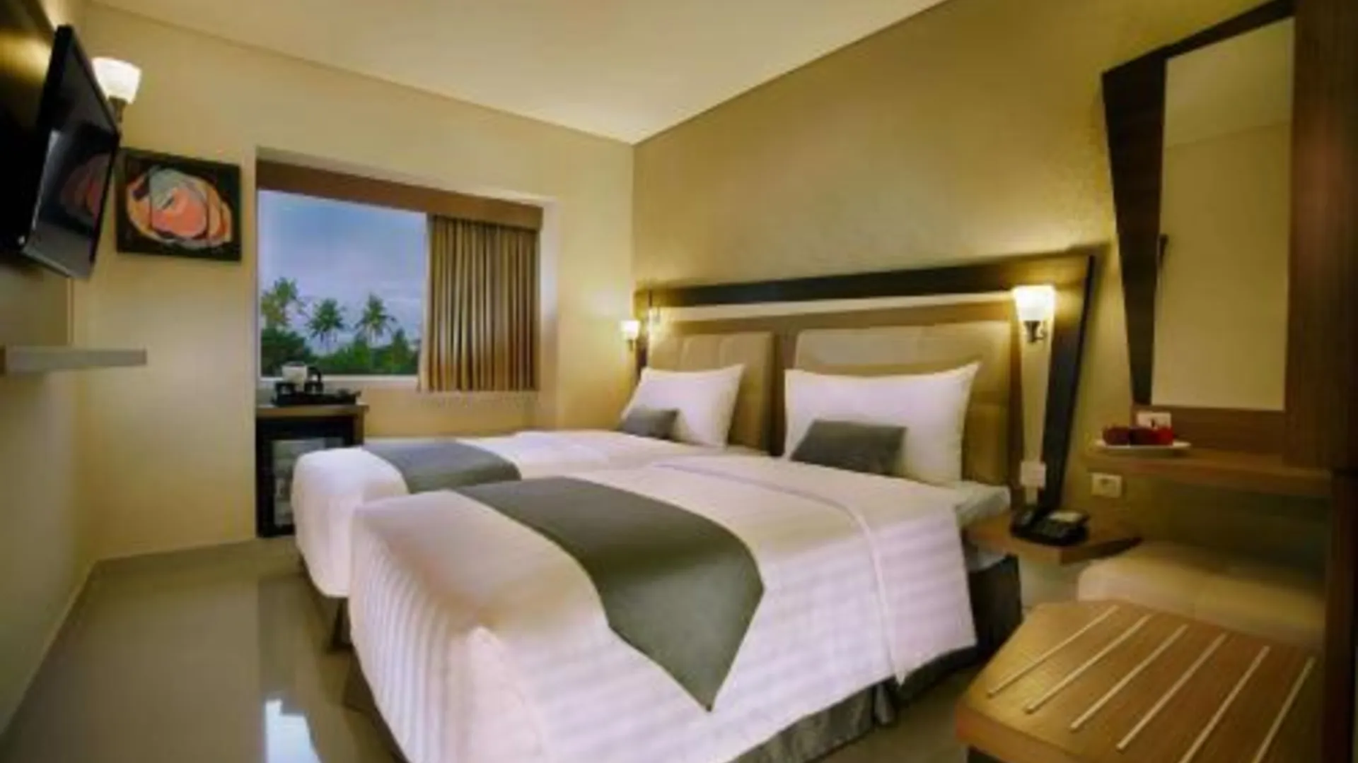 발리 호텔 네오 쿠타 젤란틱 3성급 호텔 전망