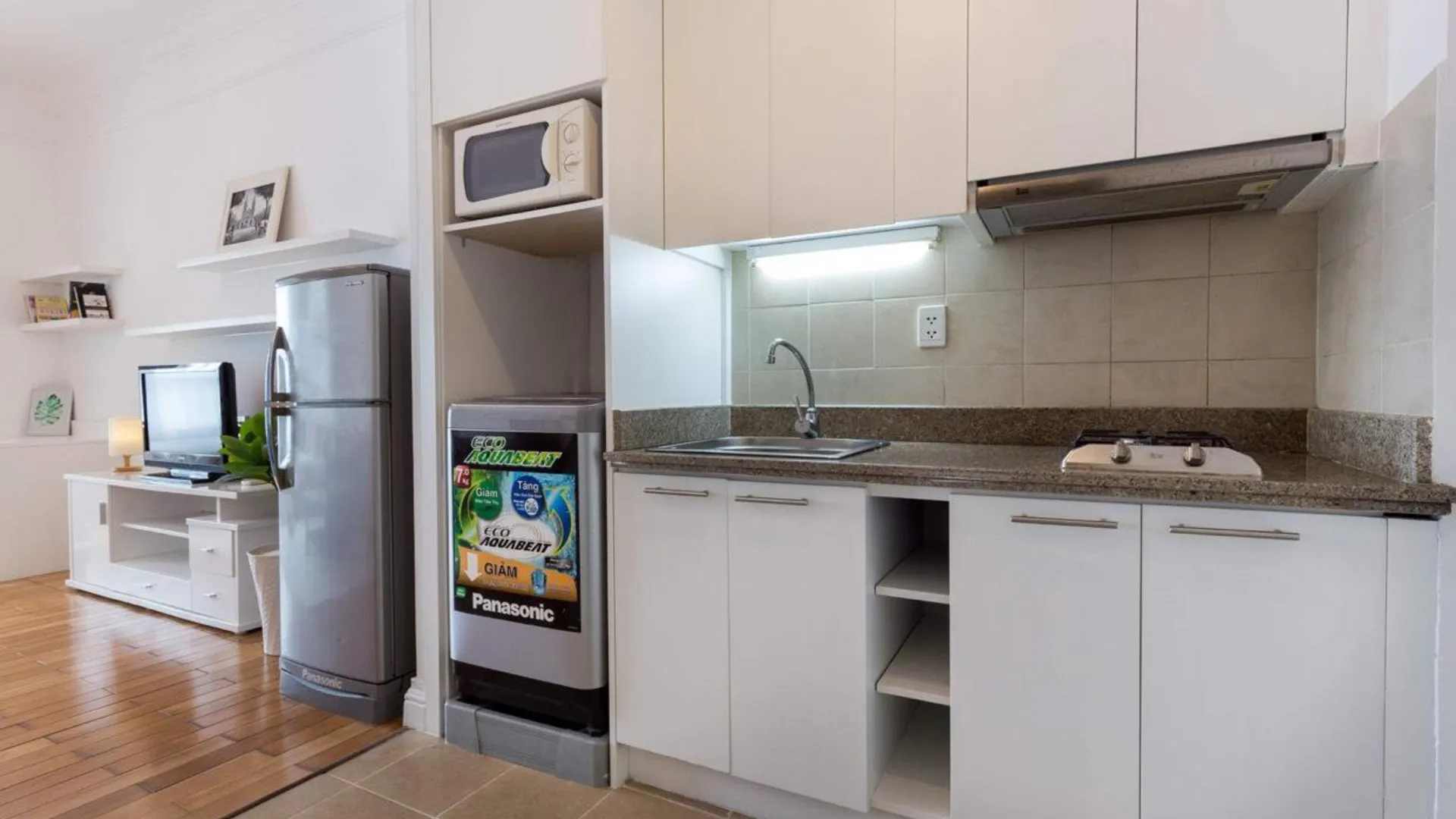 호치민 Bình Thạnh의 아파트먼트 (40m², 침실 1개, 프라이빗 욕실 1개) 4성급 싱글룸 외관