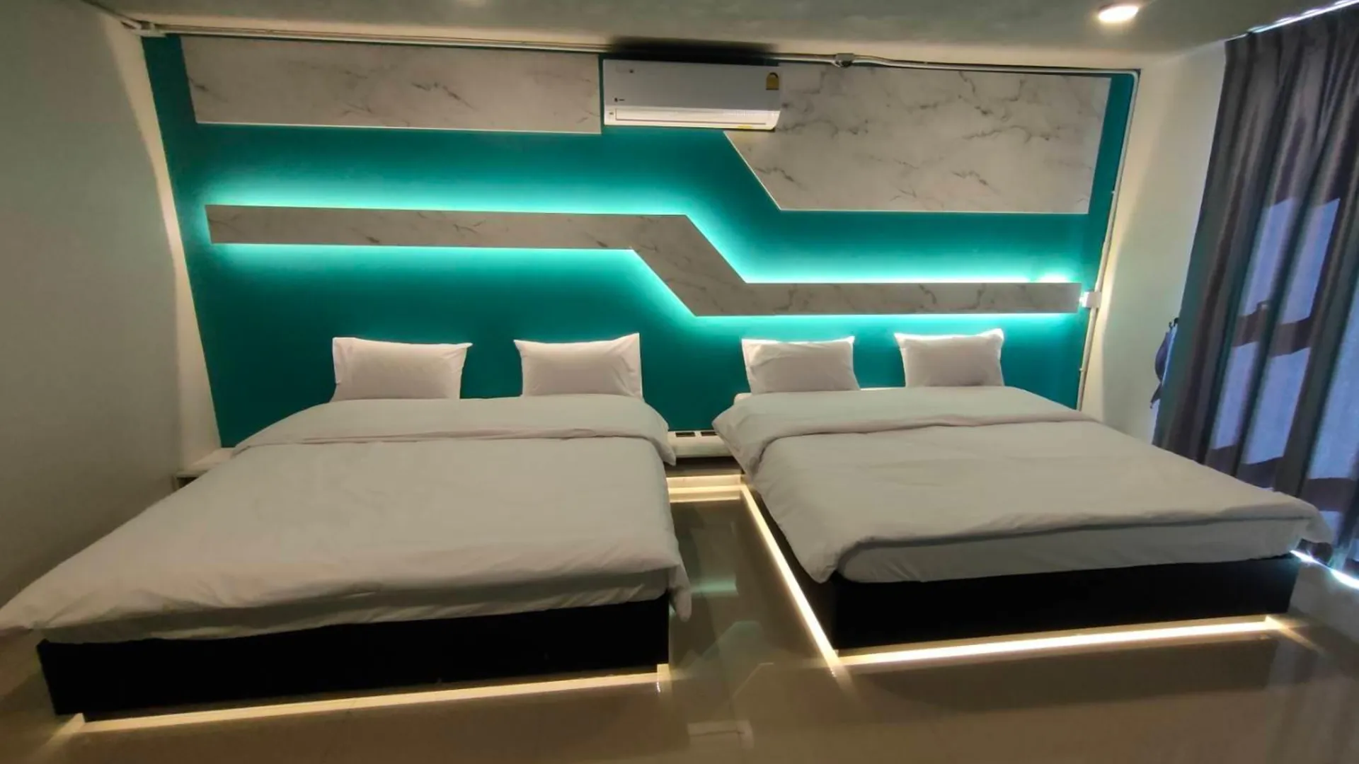 방콕 사우스 톤부리의 스튜디오 아파트먼트 (40m², 프라이빗 욕실 1개) 3성급 싱글룸 객실