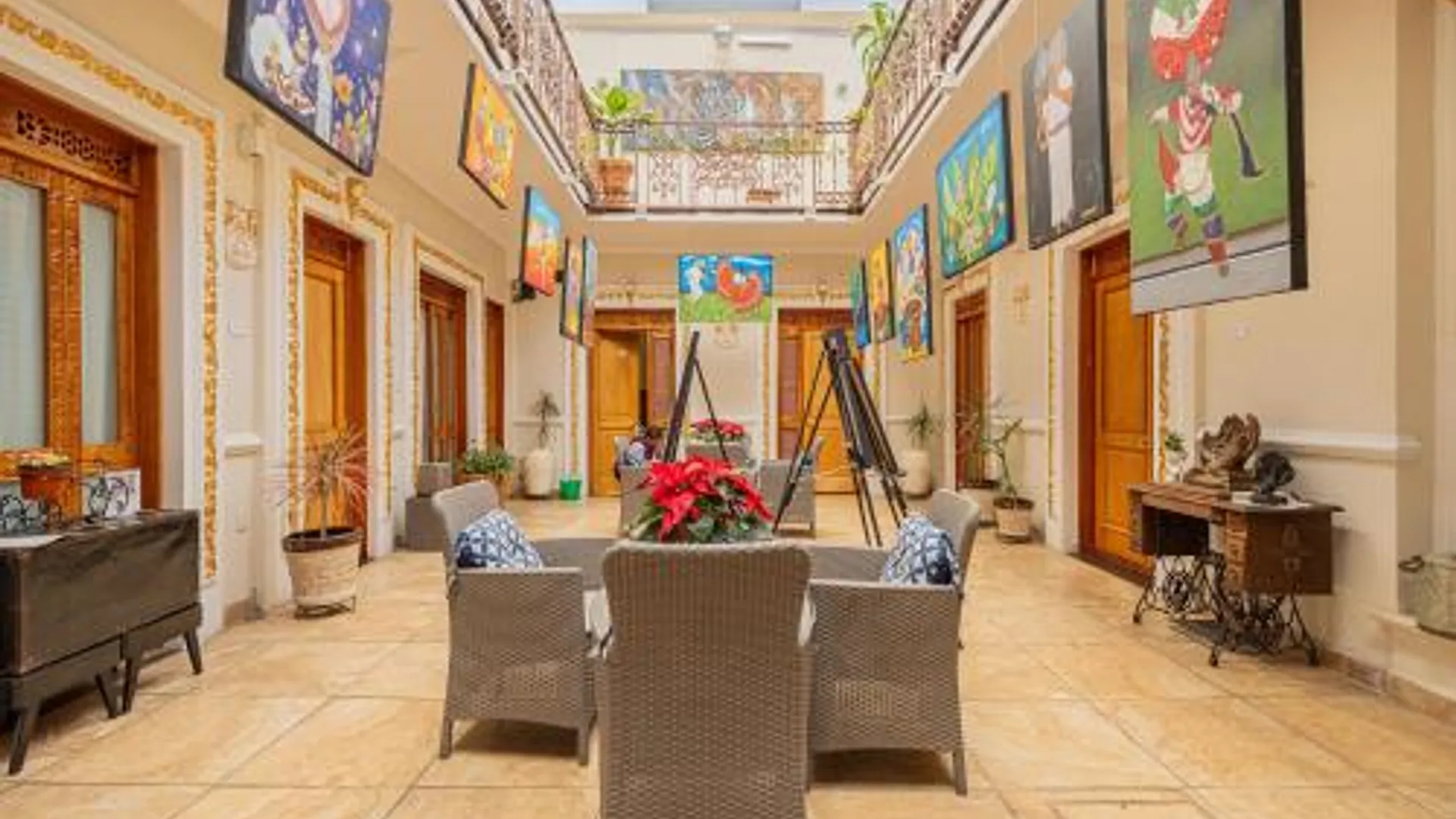 오악사카 Capital O Hotel Patio Pombo 2성급 호텔 로비