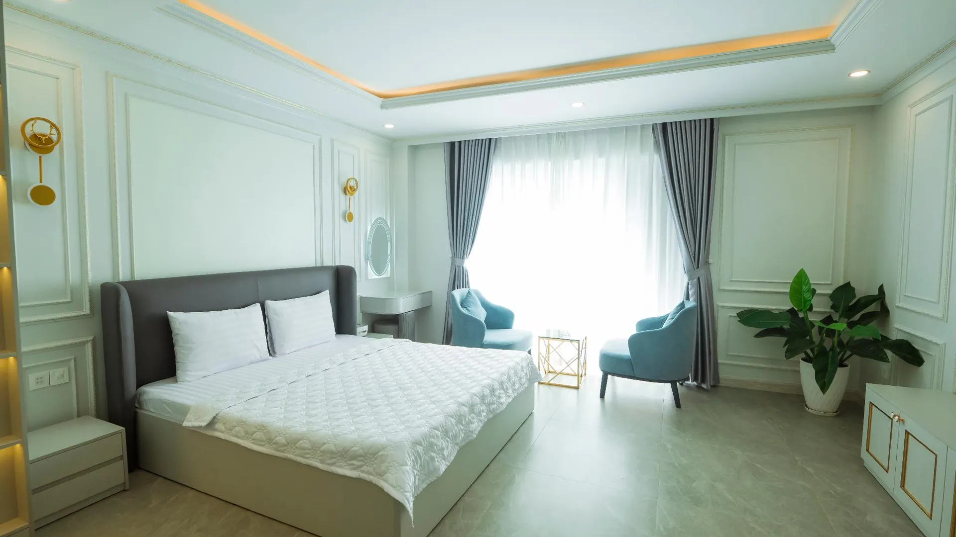 호치민 에덴 호텔 1성급 호텔 스위트룸