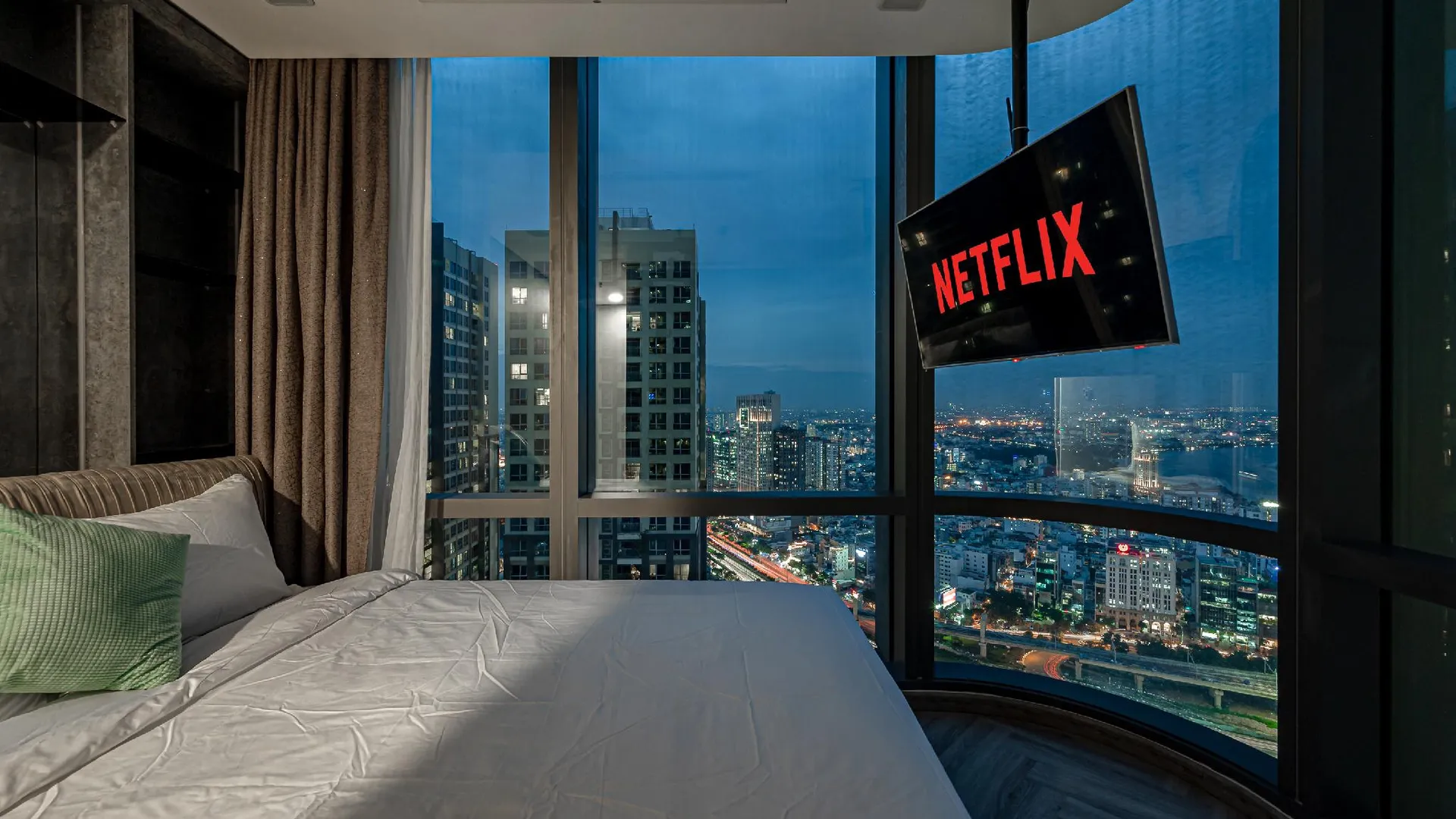 호치민 랜드마크 81 앤 빈홈즈 파노라마 - 안지아 호스피탤리티 5성급 호텔 객실