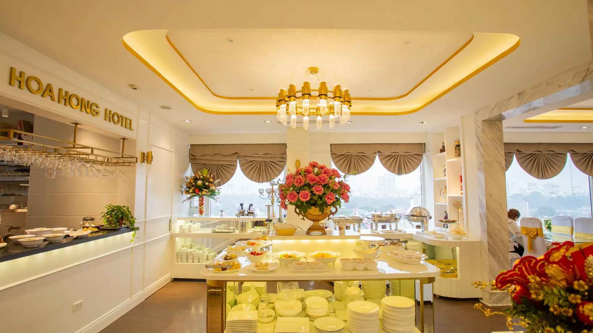 하노이 호아 홍 호텔 - 사 단 2성급 호텔 로비