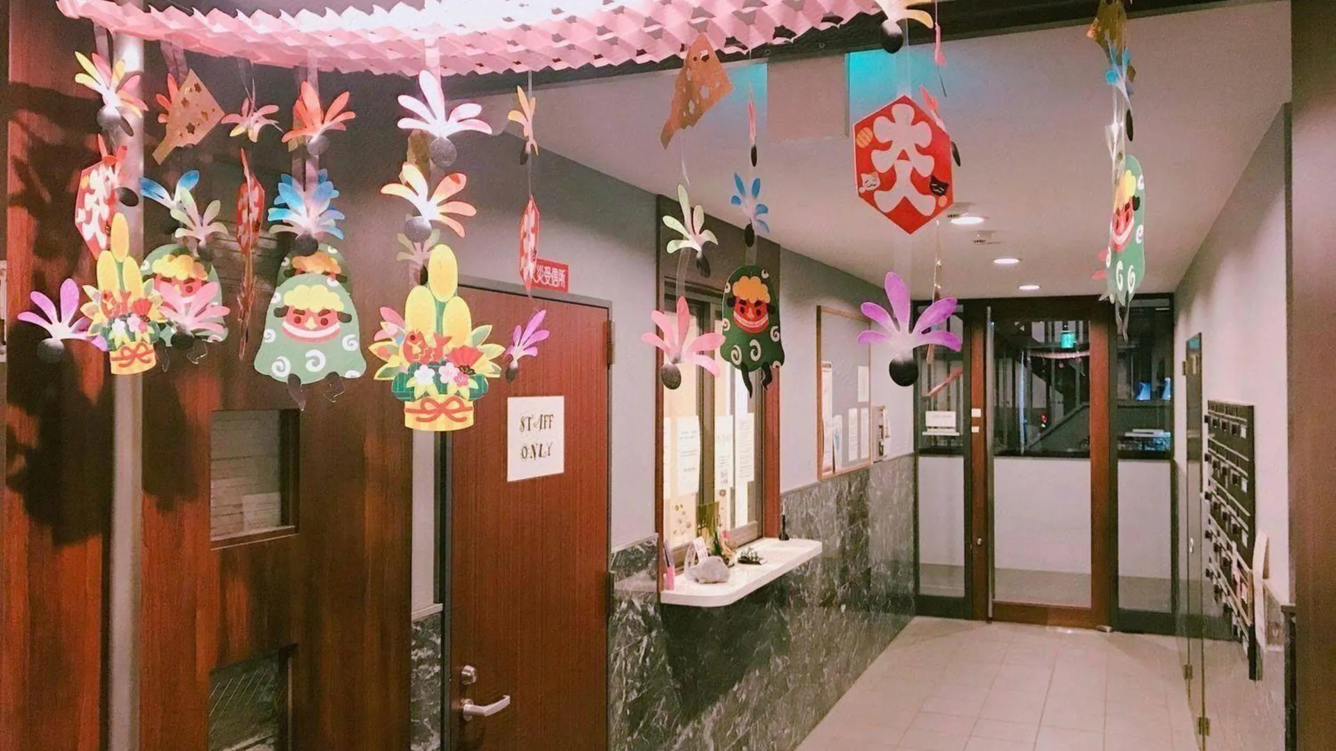 오사카 타비스트 글루아르 오사카 2성급 호텔 전망