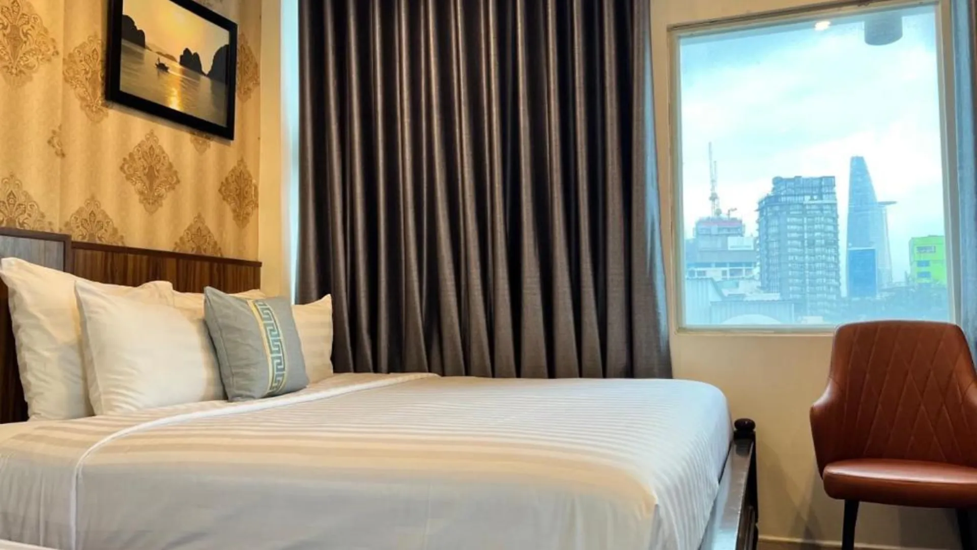 호치민 DDA 호텔 - 부이 비엔 워킹 스트리트 3성급 호텔 객실