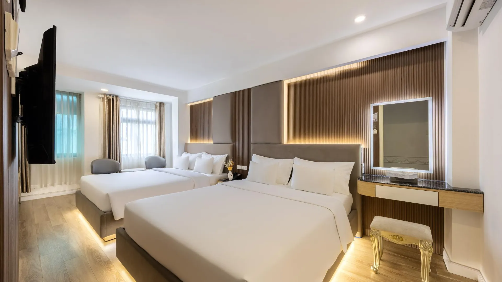 호치민 A25 호텔 - 255 레탄톤 3성급 호텔 스위트룸