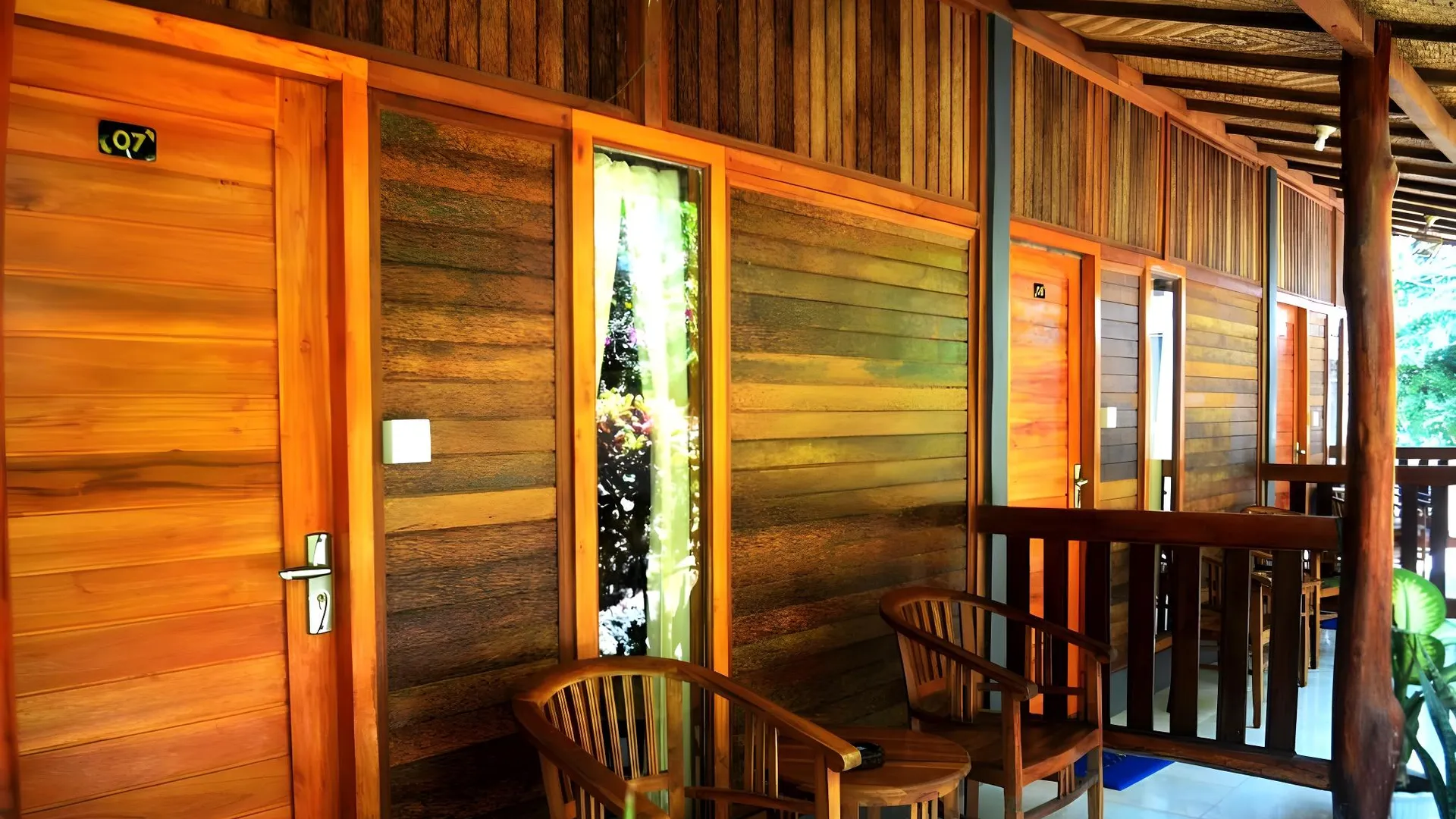 발리 더 라하유 코티지 2성급 호텔 외관